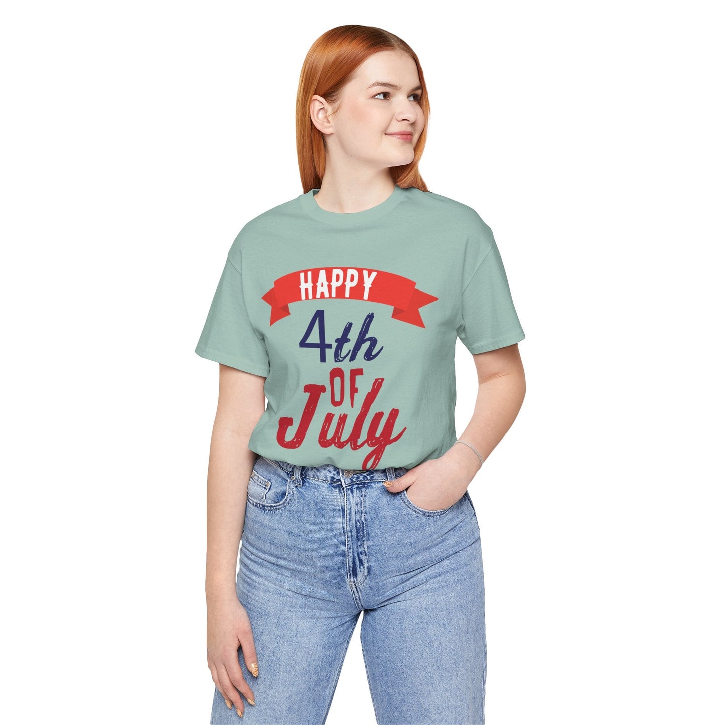 Independence Day Graphic Unisex Cotton T-Shirt 012