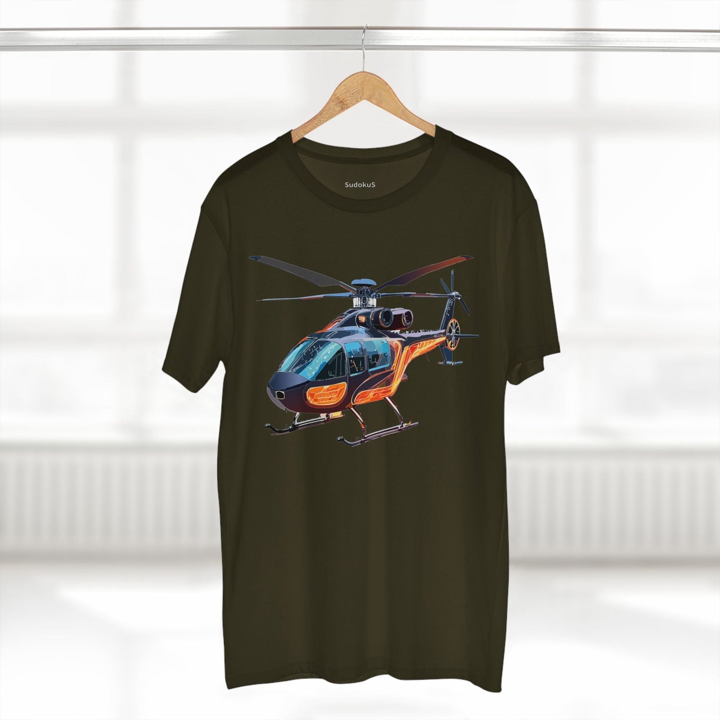 Chopper Graphic Unisex 100 Cotton Staple Tee 7
