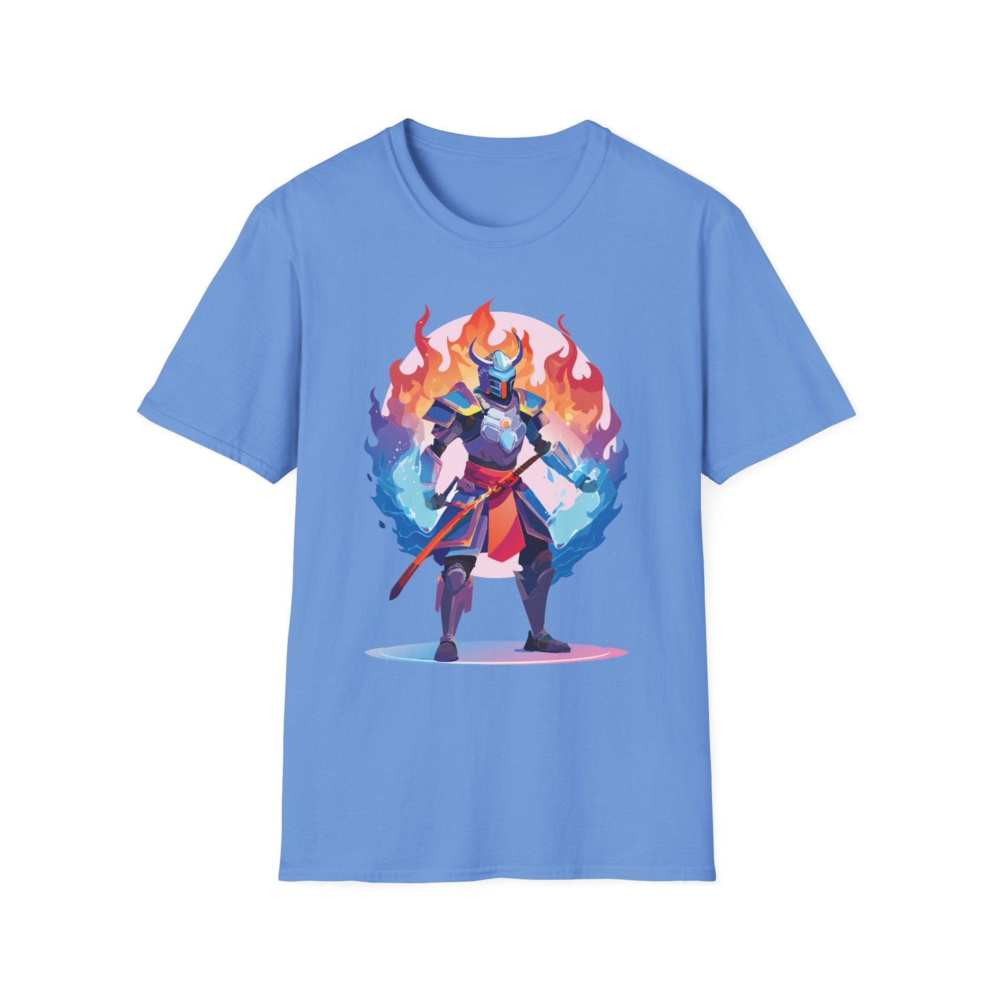 Samurai Shirt Unisex Gildan Softstyle 64000 Tee 100 Percent Cotton Comfortable Tee