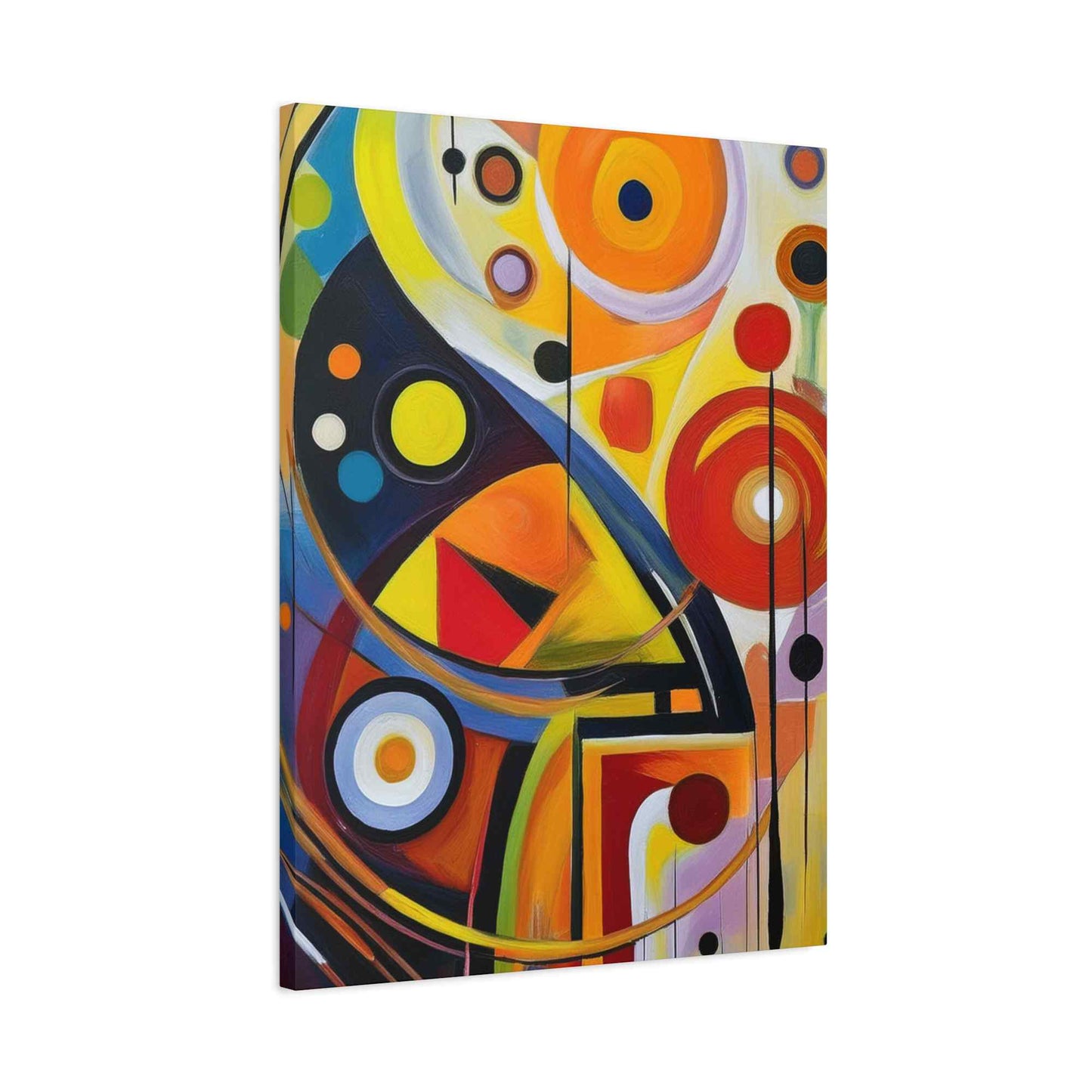 Abstract Painting Print Canvas 20x24,20x30,24x30, 24x32,24x36,30x40, 32x48,36x48,40x60 Pine-Wood Inner Frame ABS-7