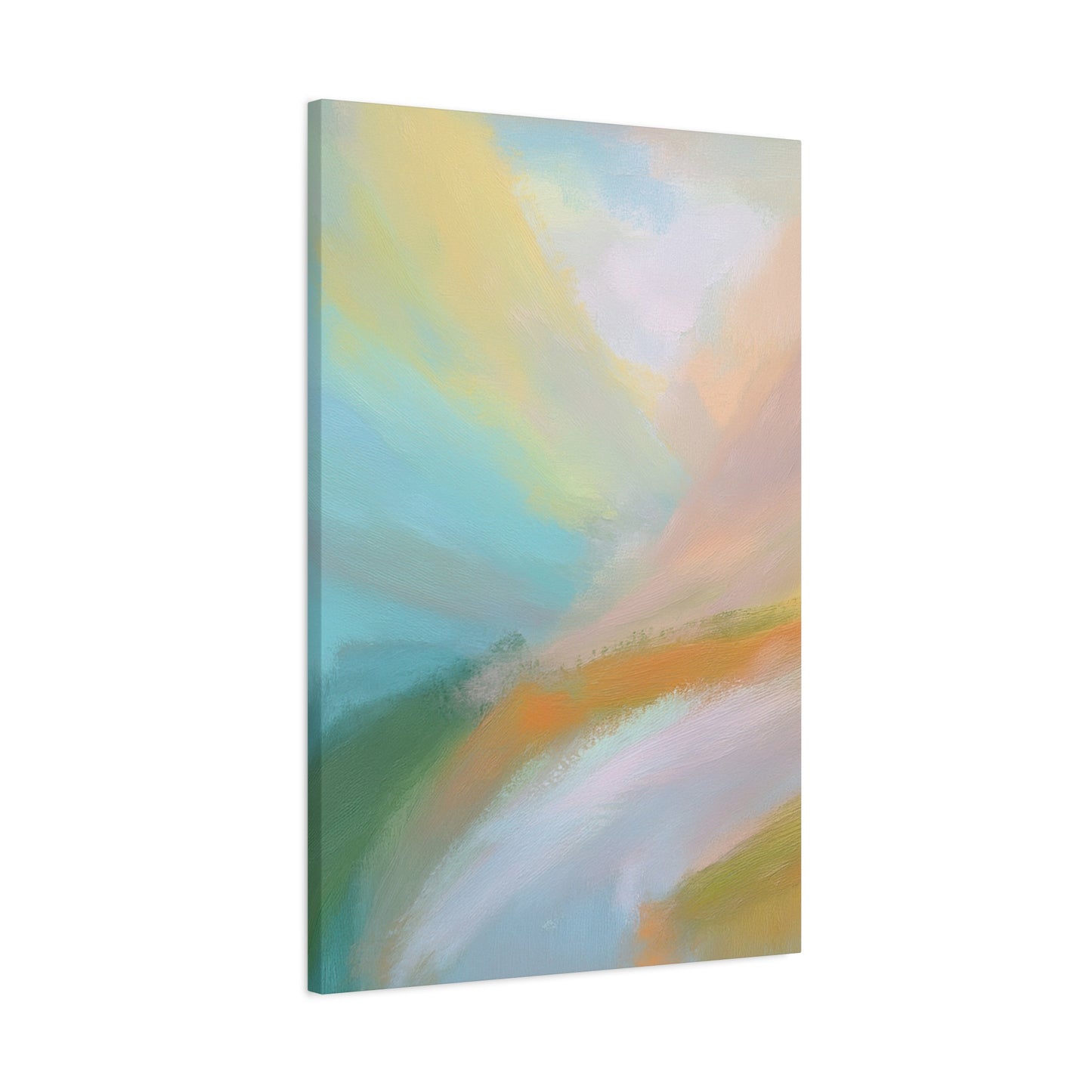 Abstract Pastel Painting Print Canvas 20x24,20x30,24x30 24x32,24x36,30x40 32x48,36x48,40x60 Pine-Wood Inner Frame ABS-94