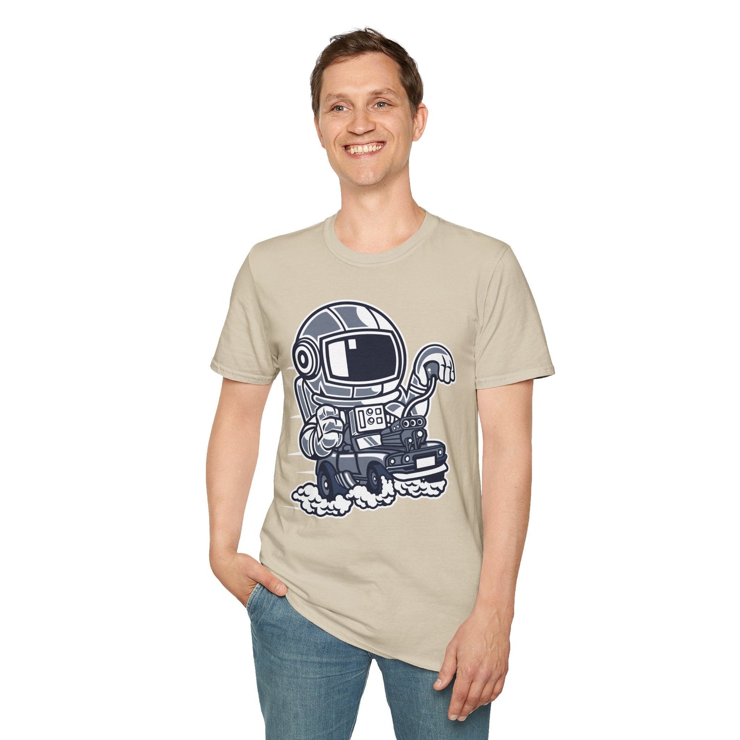 Cartoon T Shirt Animation T Shirt Funny Tee Unisex Softstyle 64000 Gildan 100 Percent Cotton
