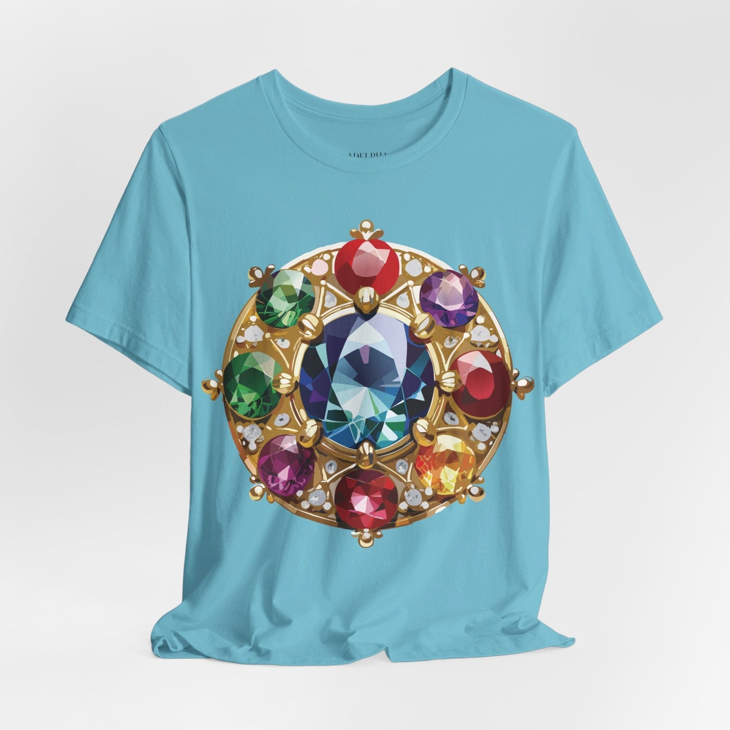 Jewelry Graphic Unisex 100 Cotton Vintage Treasure Art T-Shirt 40