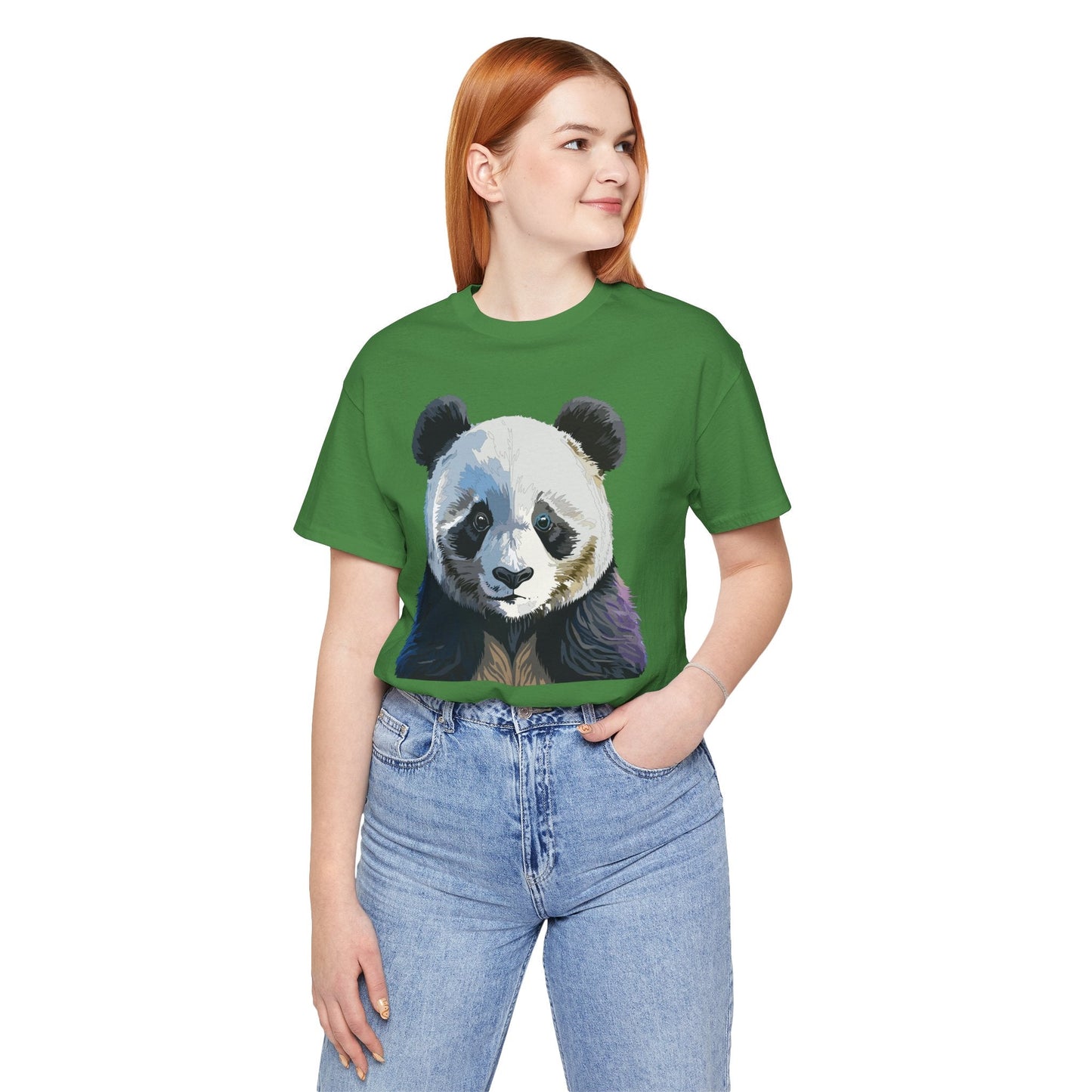 Unisex Animal Graphic Art Tee Shirt Softstyle Cotton Gildan 64000 Wild Animals Design