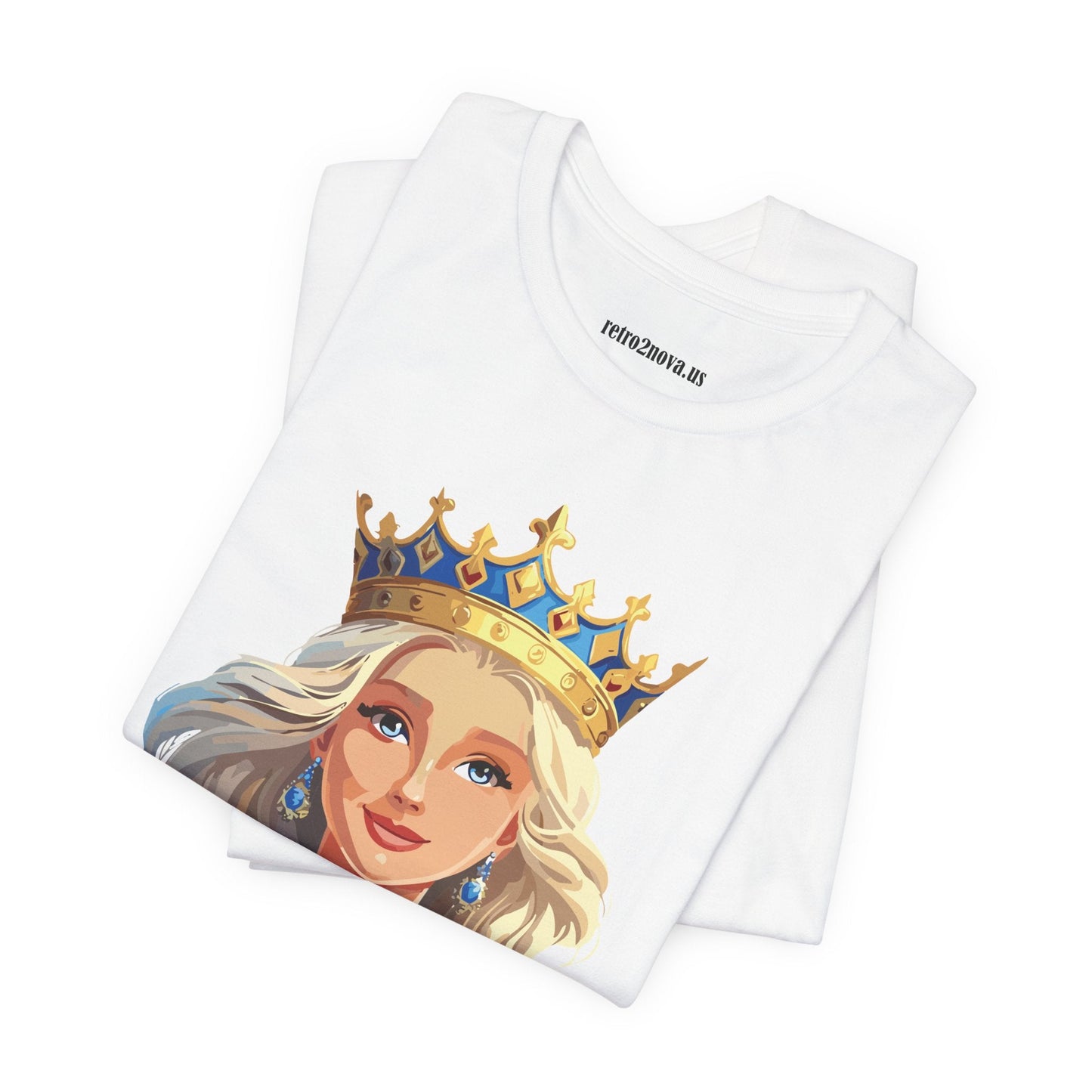 Goddess Graphic Tee Unisex Short Sleeve Original Art by Retro2Nova Premium Cotton