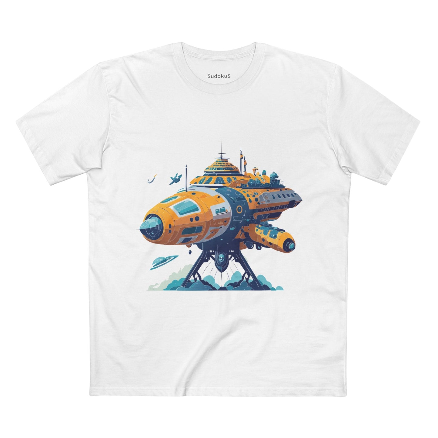 Aliens Graphic Unisex 100 Cotton Staple Tee 36