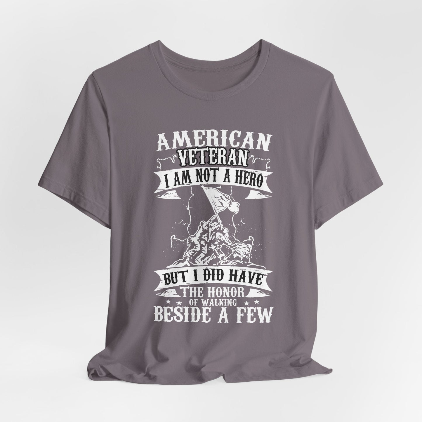 Army Veteran Patriotic Graphic Design Unisex Cotton T-Shirt v53