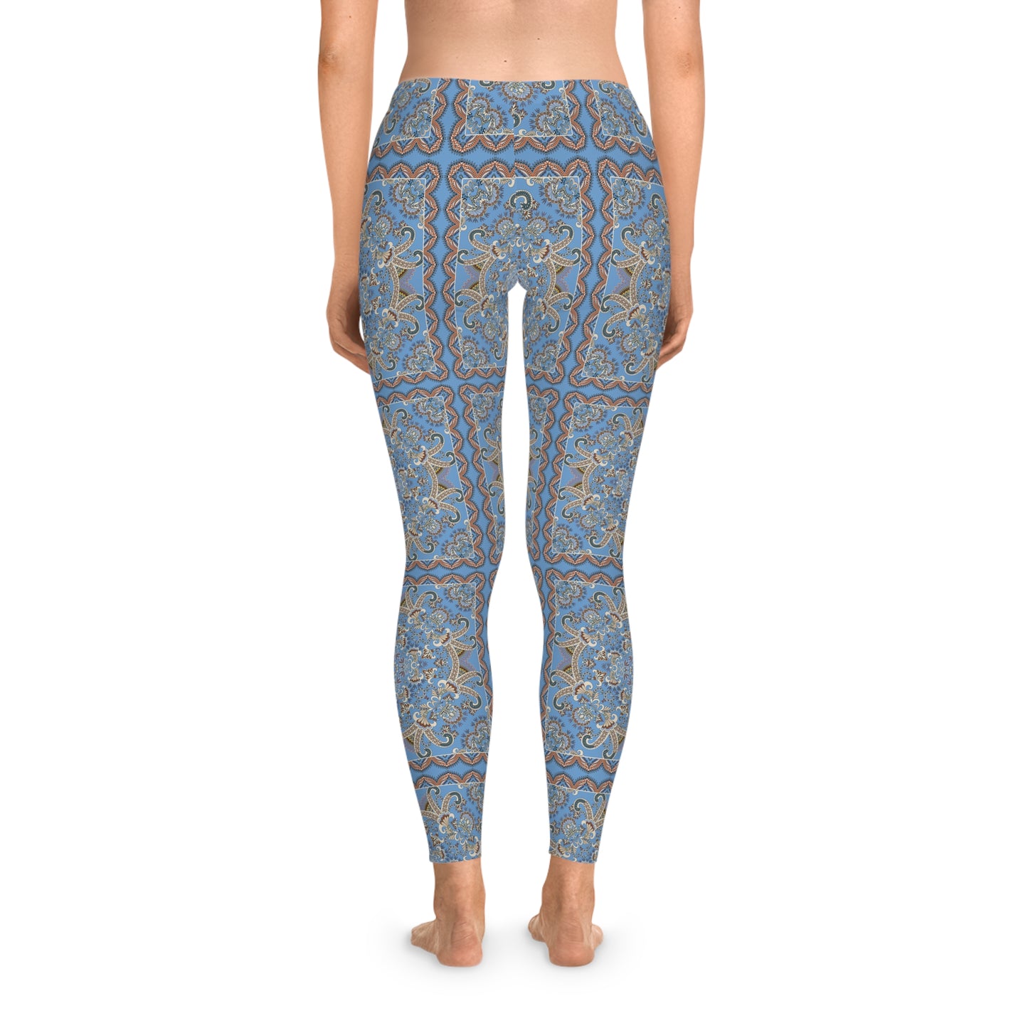 Leggings with Traditional print