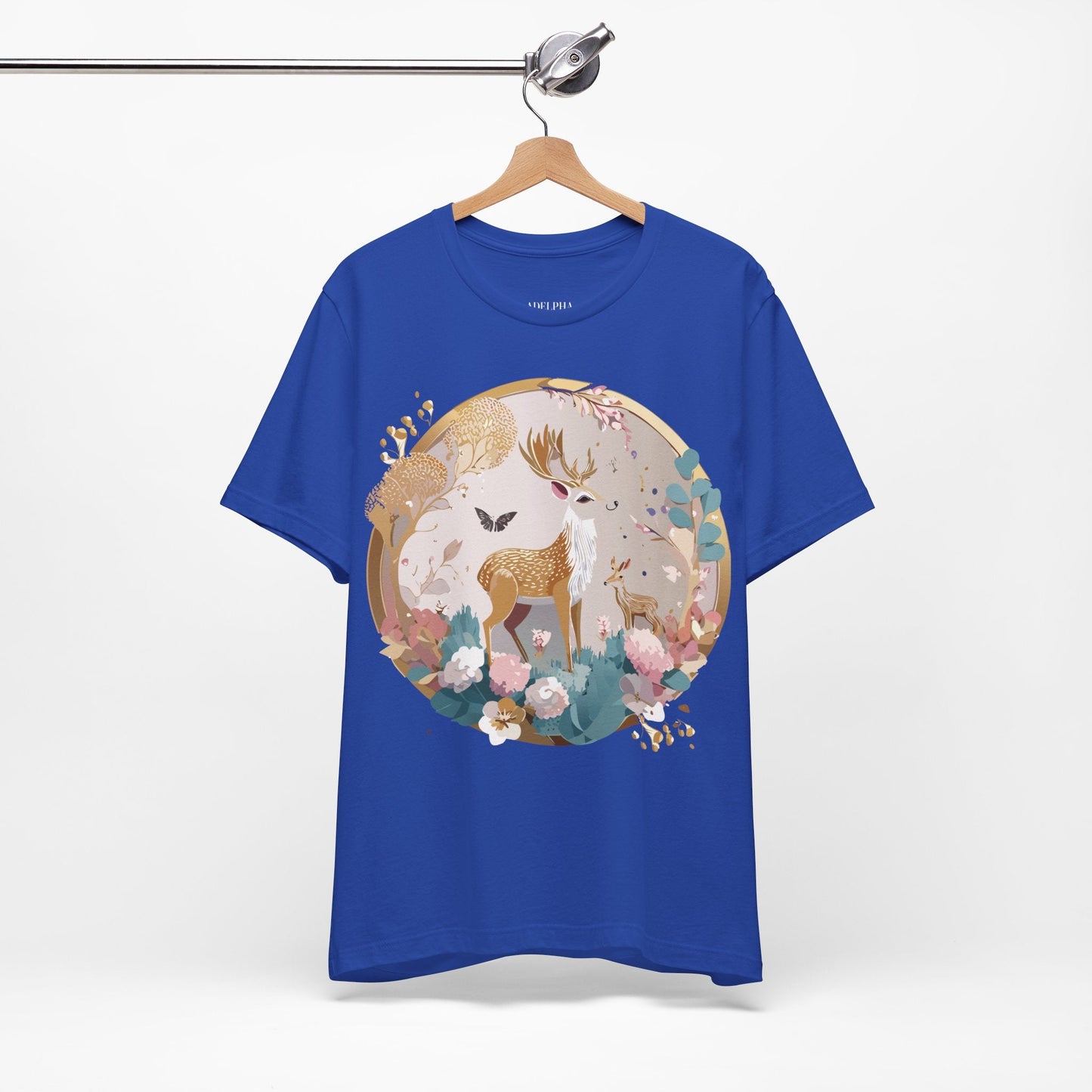 Medallion Graphic T Shirt Unisex Adelpha Vintage Inspired Artwork Short Sleeve Tee