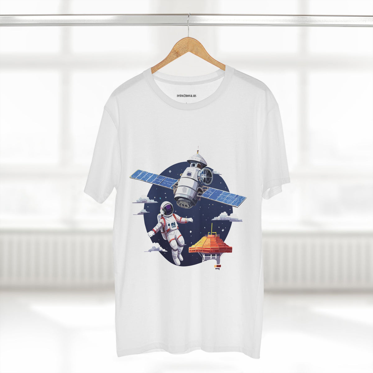 Cosmos Astronaut Graphic Tee Staple Unisex 100 Cotton Tee Shirt - CS-42