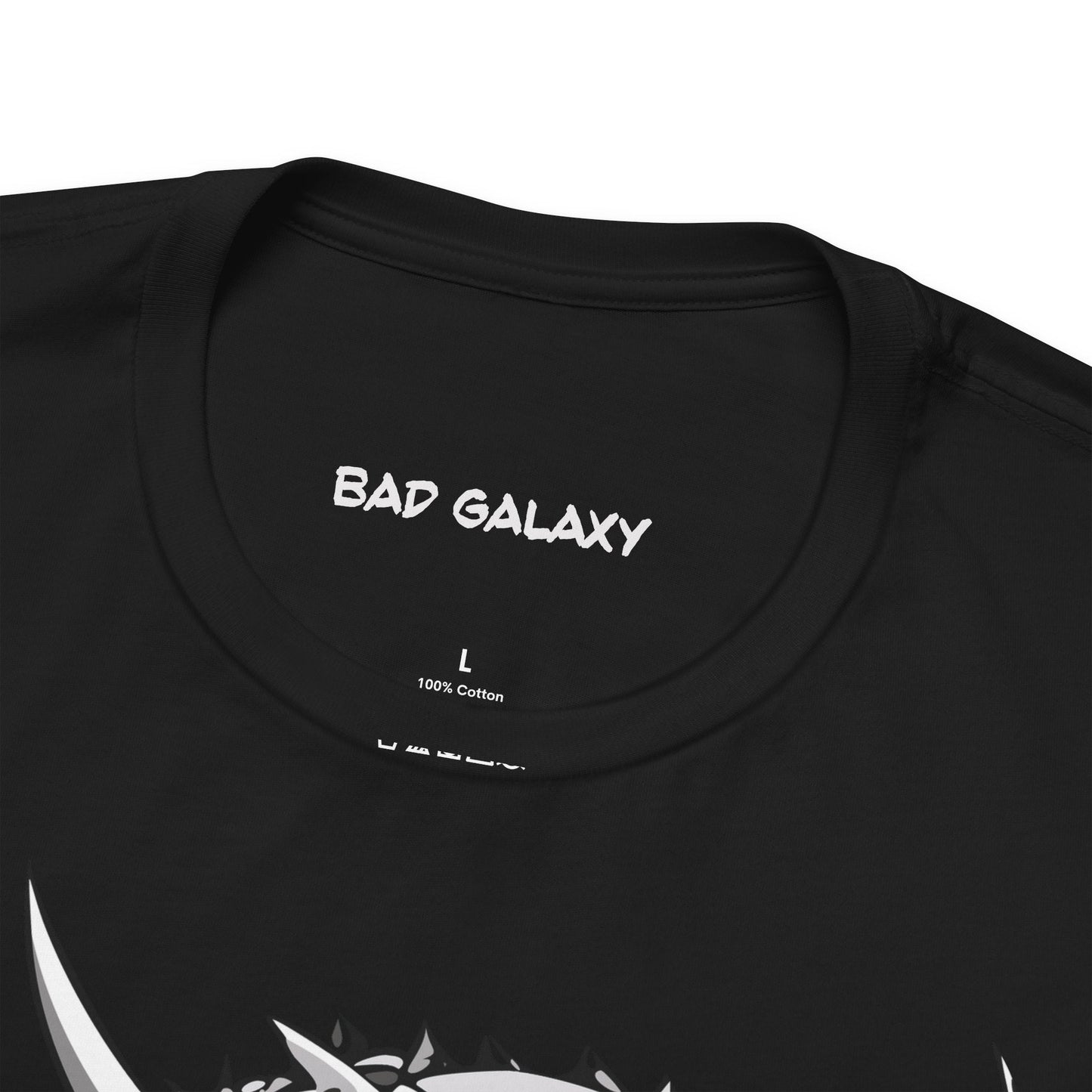 Alien Tee Shirt From Bad Galaxy 100 Percent Cotton Eco Friendly Inks Made In USA