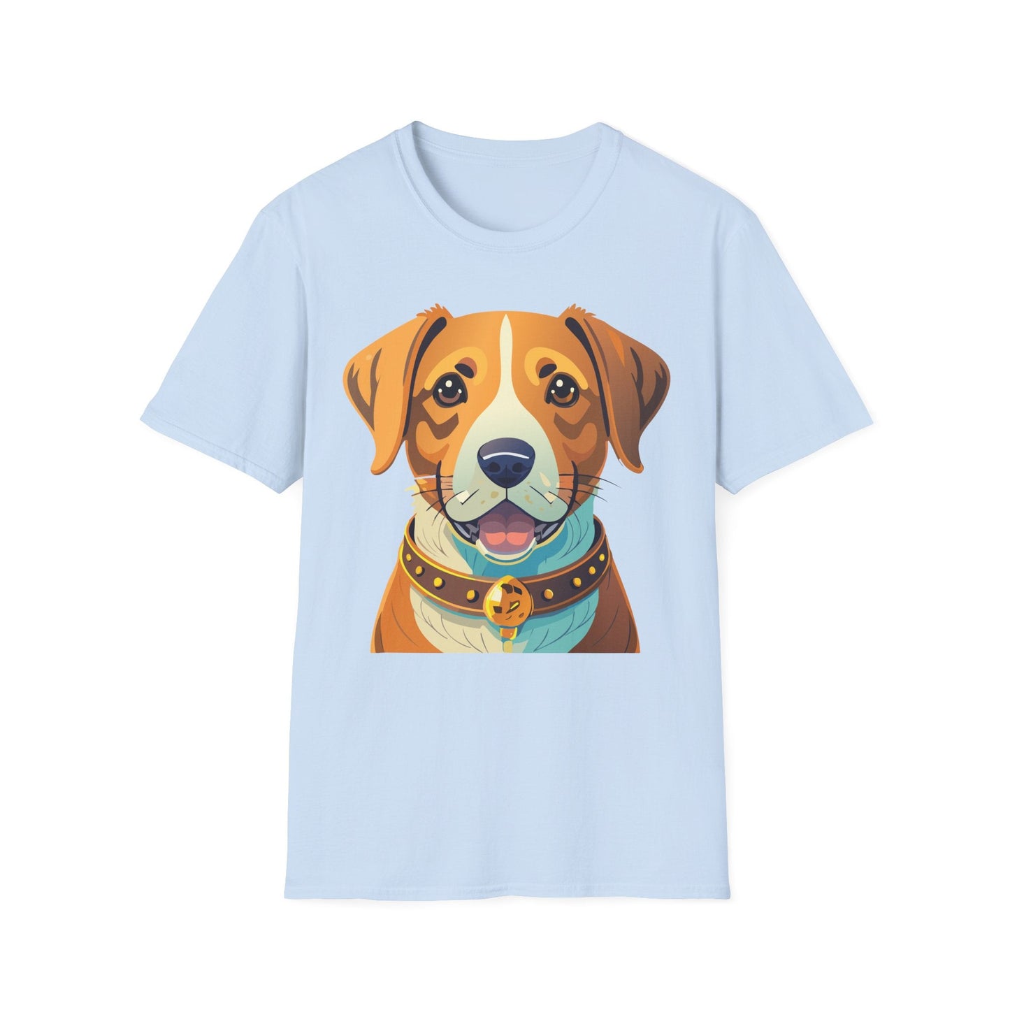Dog Shirt Unisex Animal Tee Gildan Softstyle 64000 Cotton Tee