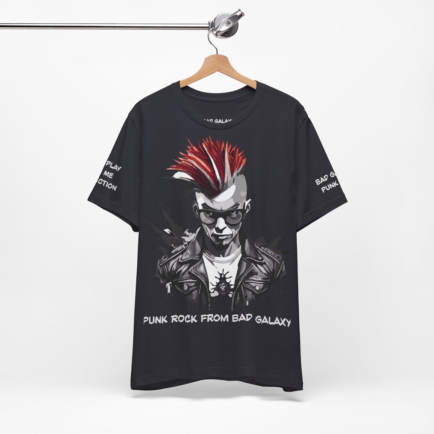 Punk Rock Tee Shirt Made To Order In USA With 100 Percent Cotton And Eco Friendly Inks