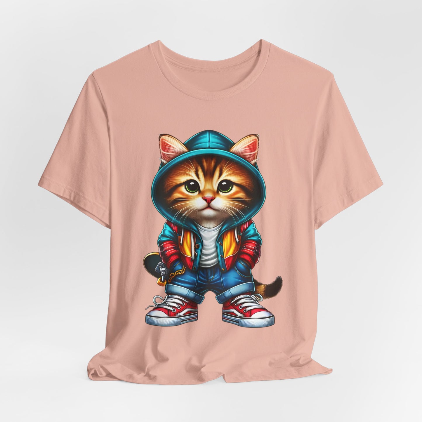 Mina Cool Cat Tee Shirt, Funny Cat T-Shirt, Pet Shirt, Animal Tees, Funny Animal T-Shirt, Graphic Tee