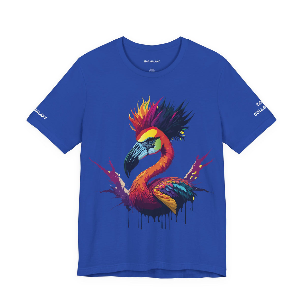 Animal Graphic Unisex Cotton Bella+Canvas Tee with Art Design b1