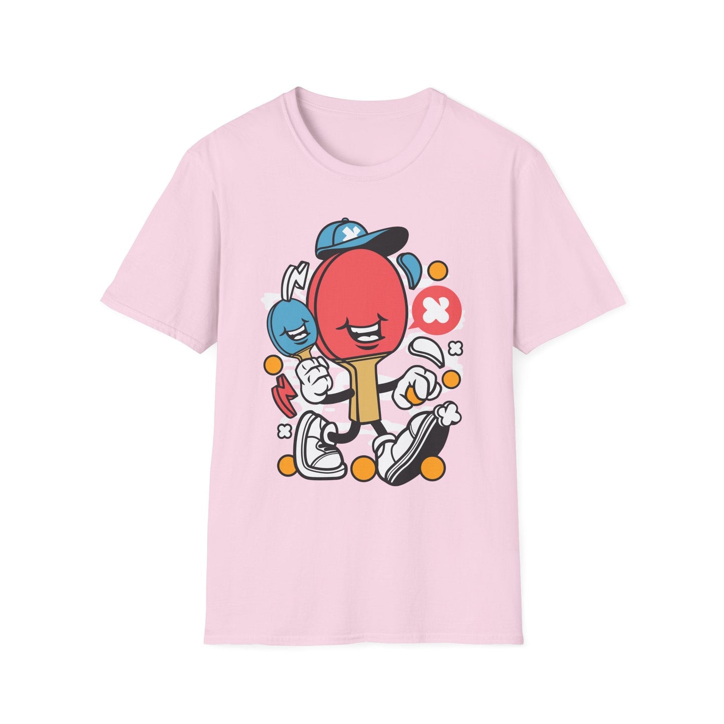 Unisex Cartoon T Shirt Animation Funny Tee Gildan Softstyle 64000 100 Percent Ring Spun Cotton