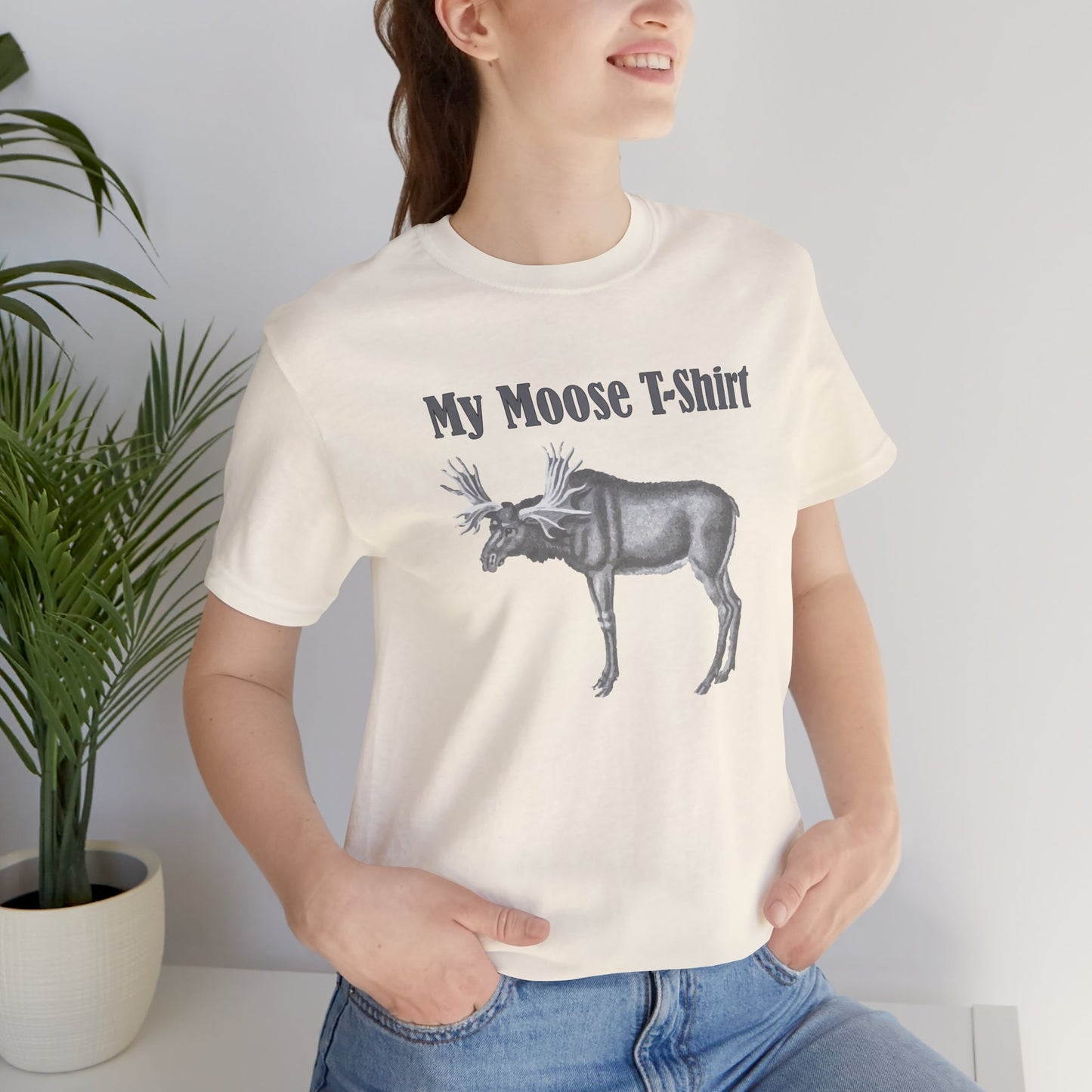 Unisex Cotton Tee Shirt with animals Print