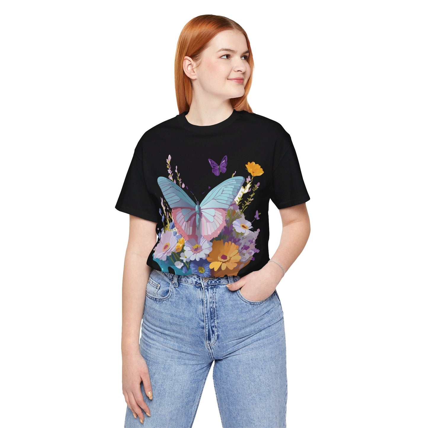 Adelpha Butterfly Graphic Tee Unisex Short Sleeve Vintage Inspired Shirt