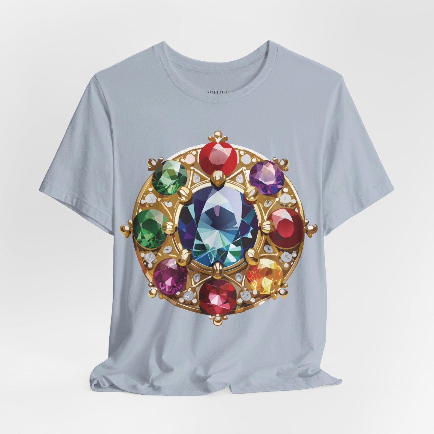 Jewelry Graphic Unisex 100 Cotton Vintage Treasure Art T-Shirt 40