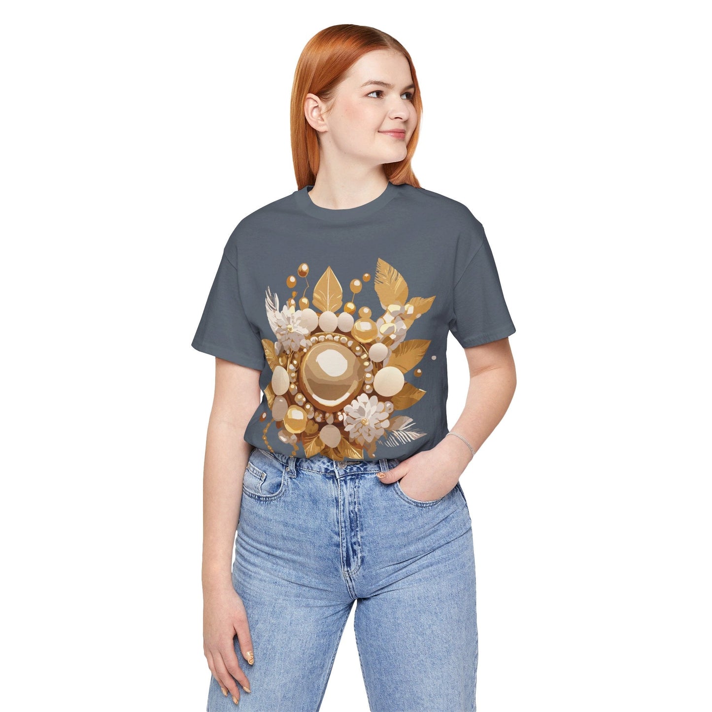 Adelpha Unisex Graphic Tee With Vintage Inspired Artwork Premium Jersey Short Sleeve Shirt