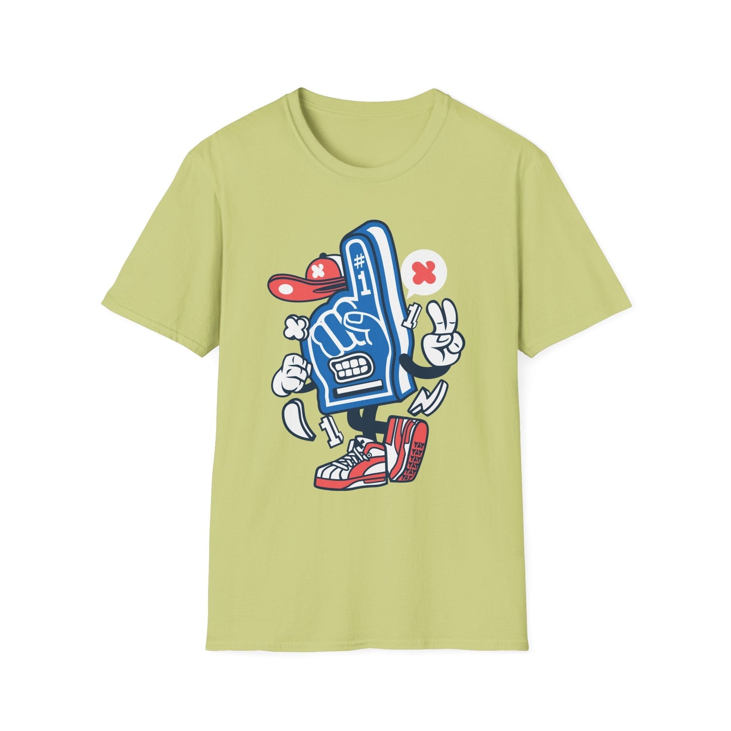 Cartoon T Shirt Animation Tee Unisex Funny Tee Gildan Softstyle 64000 100 Percent Ring Spun Cotton
