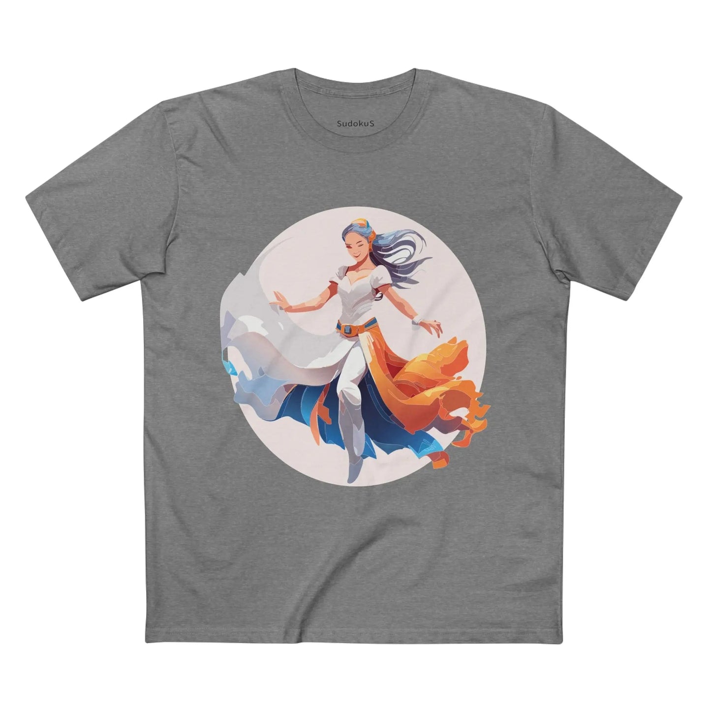 Dancer Graphic Unisex 100 Cotton Staple Tee 13