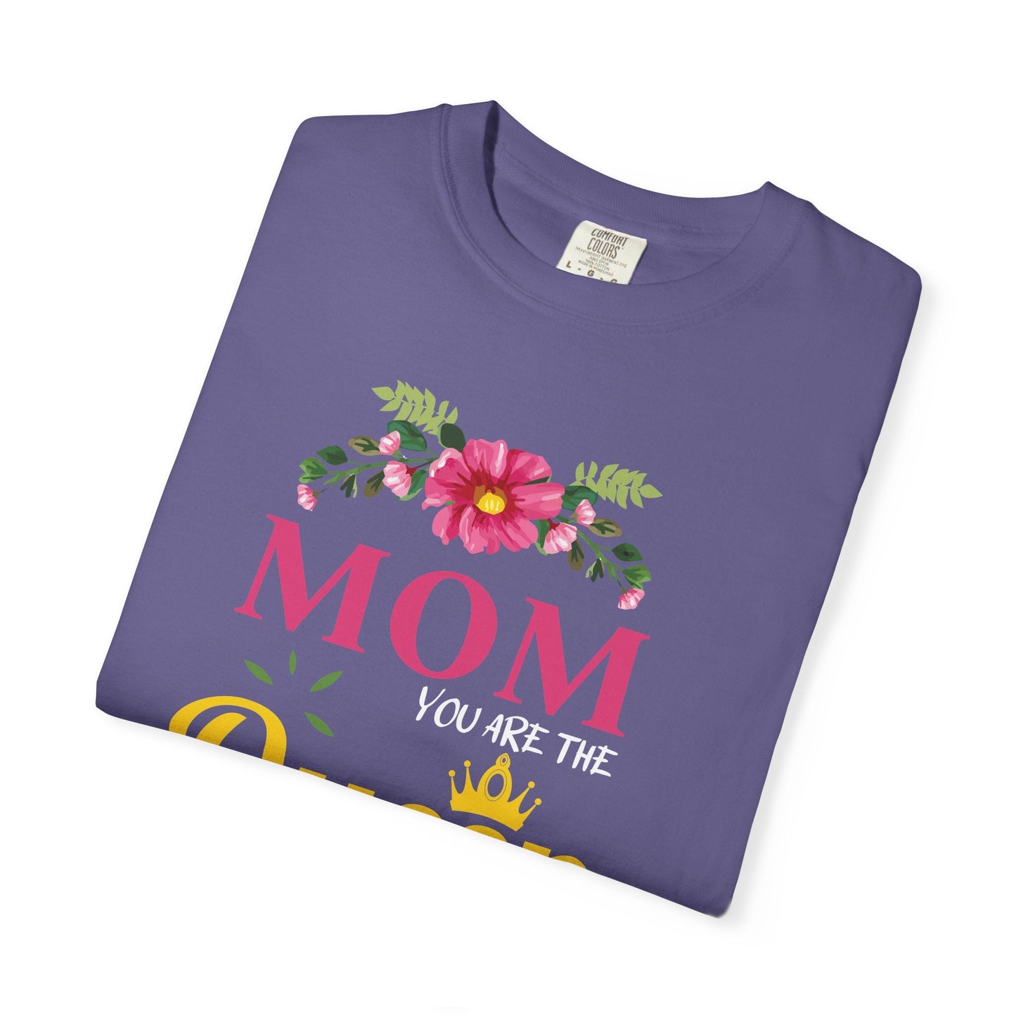 Mom T-shirt Mother's Day Mama Tee Unisex Comfort Colors Garment-Dyed Cotton h13