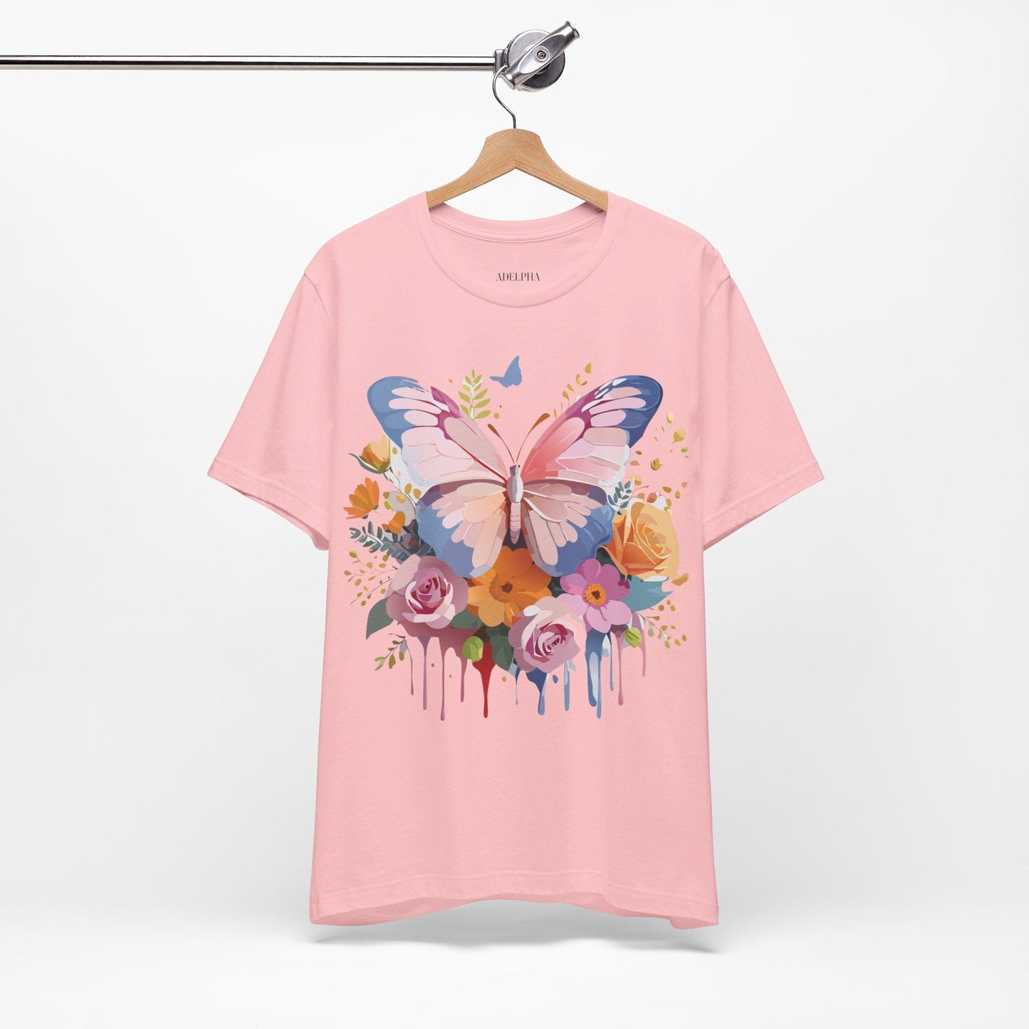 Butterfly Graphic Tee Unisex Art Design Shirt By Adelpha Vintage Inspired