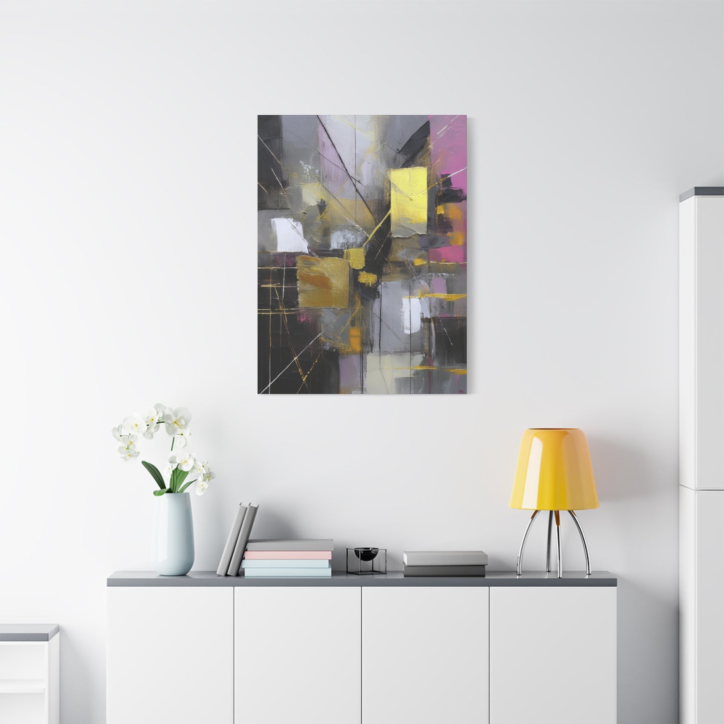 Abstract Oil Painting Print Canvas 20x24,20x30,24x30 24x32,24x36,30x40 32x48,36x48,40x60 Pine-Wood Inner Frame ABS-214