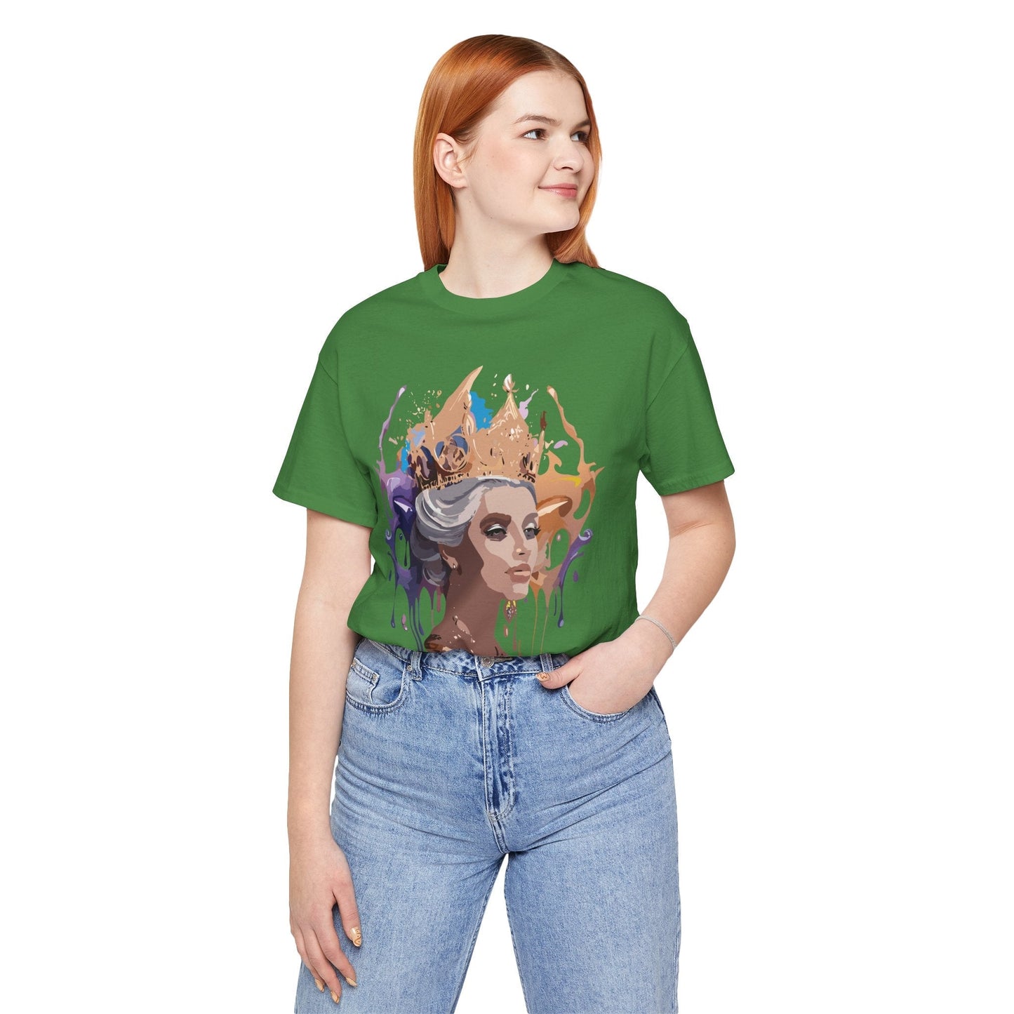 Queen Graphic T Shirt Adelpha Unisex Jersey Short Sleeve Art Design Tee Vintage Inspired Artwork