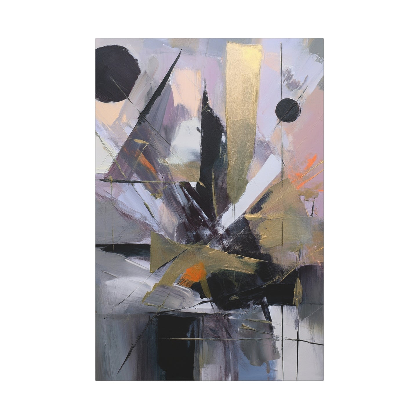 Abstract Oil Painting Print Canvas 20x24,20x30,24x30 24x32,24x36,30x40 32x48,36x48,40x60 Pine-Wood Inner Frame ABS-211