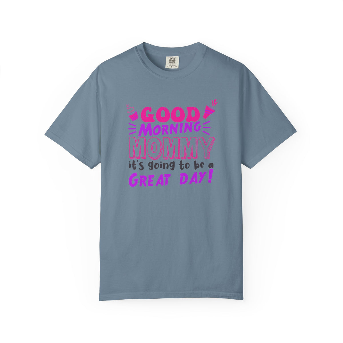 Mom T-shirt Mother's Day Mama Tee Unisex Comfort Colors Garment-Dyed Cotton h41