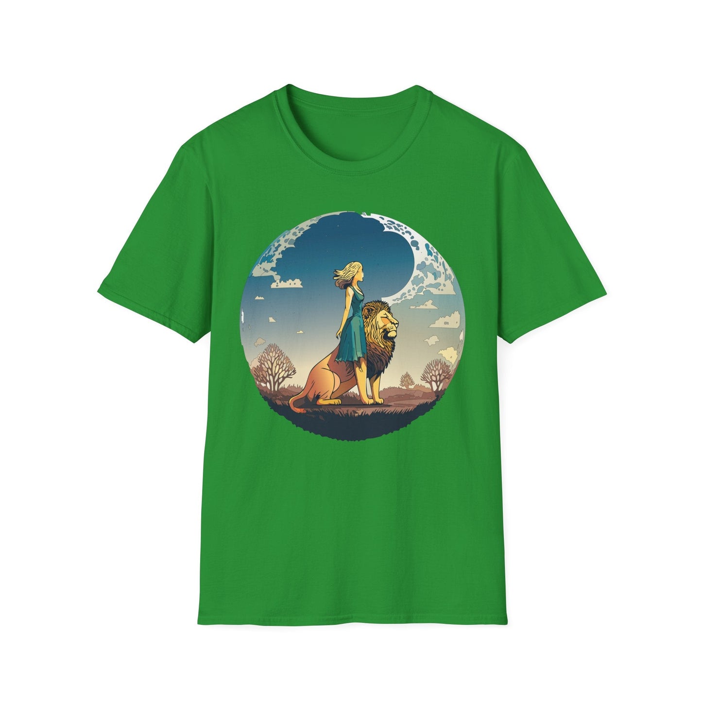 Womens Graphic T Shirt Art Design Tee Softstyle 64000 100 Percent Cotton Unisex Comfort