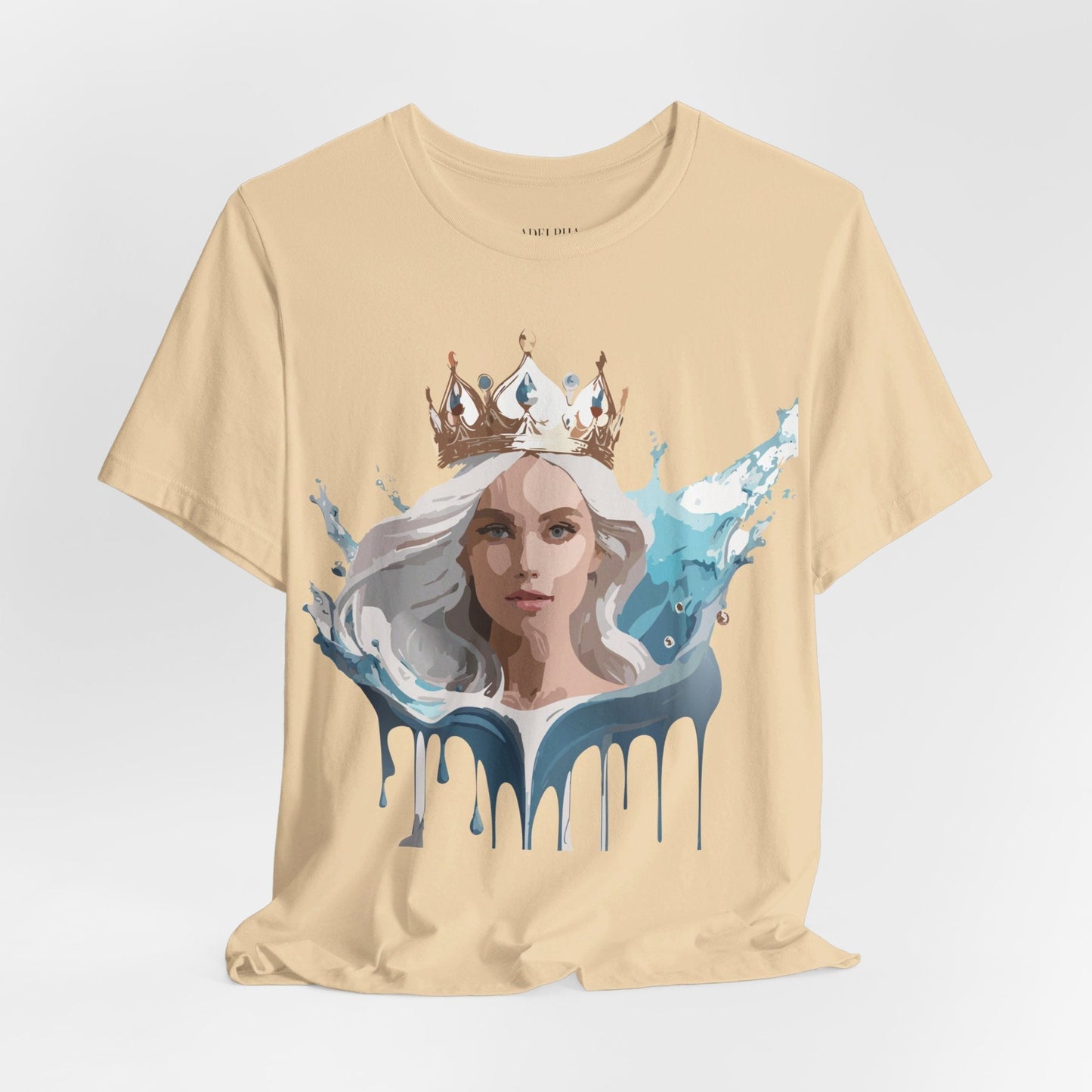 Queen Graphic T Shirt By Adelpha Unisex Jersey Short Sleeve Vintage Inspired Art Tee