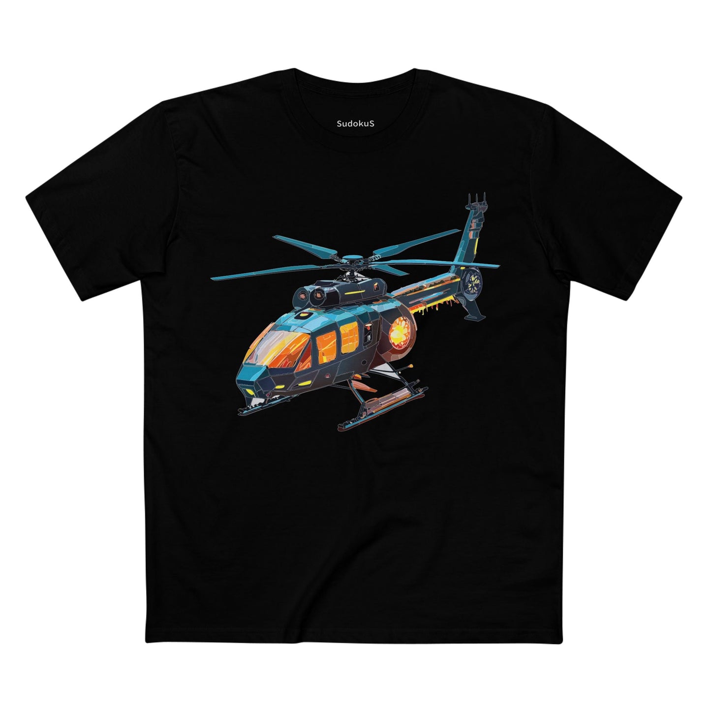 Chopper Graphic Unisex 100 Cotton Staple Tee 2