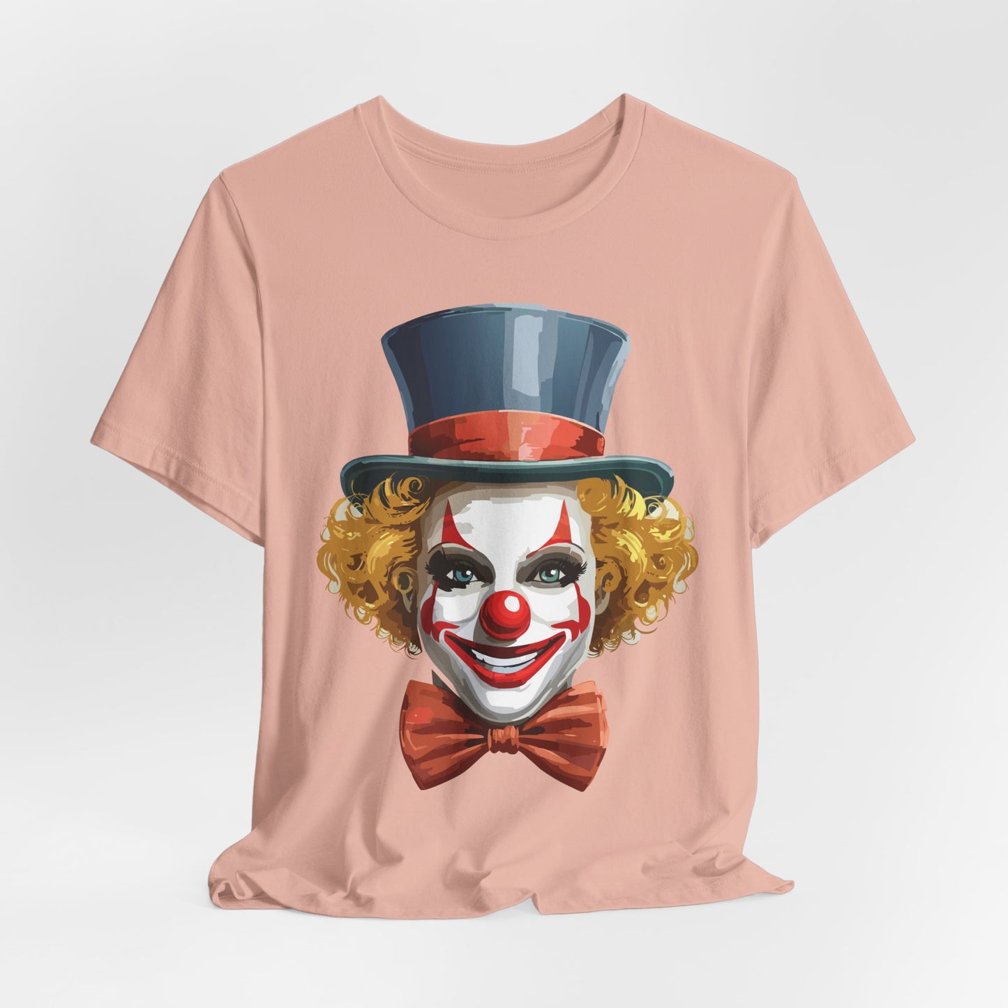 Clown Shirt, Funny Shirt, T-Shirt with Clown, Funny Art Design Tee, Circus Tees, Circus T-Shirt, Unisex Humor Wear 11