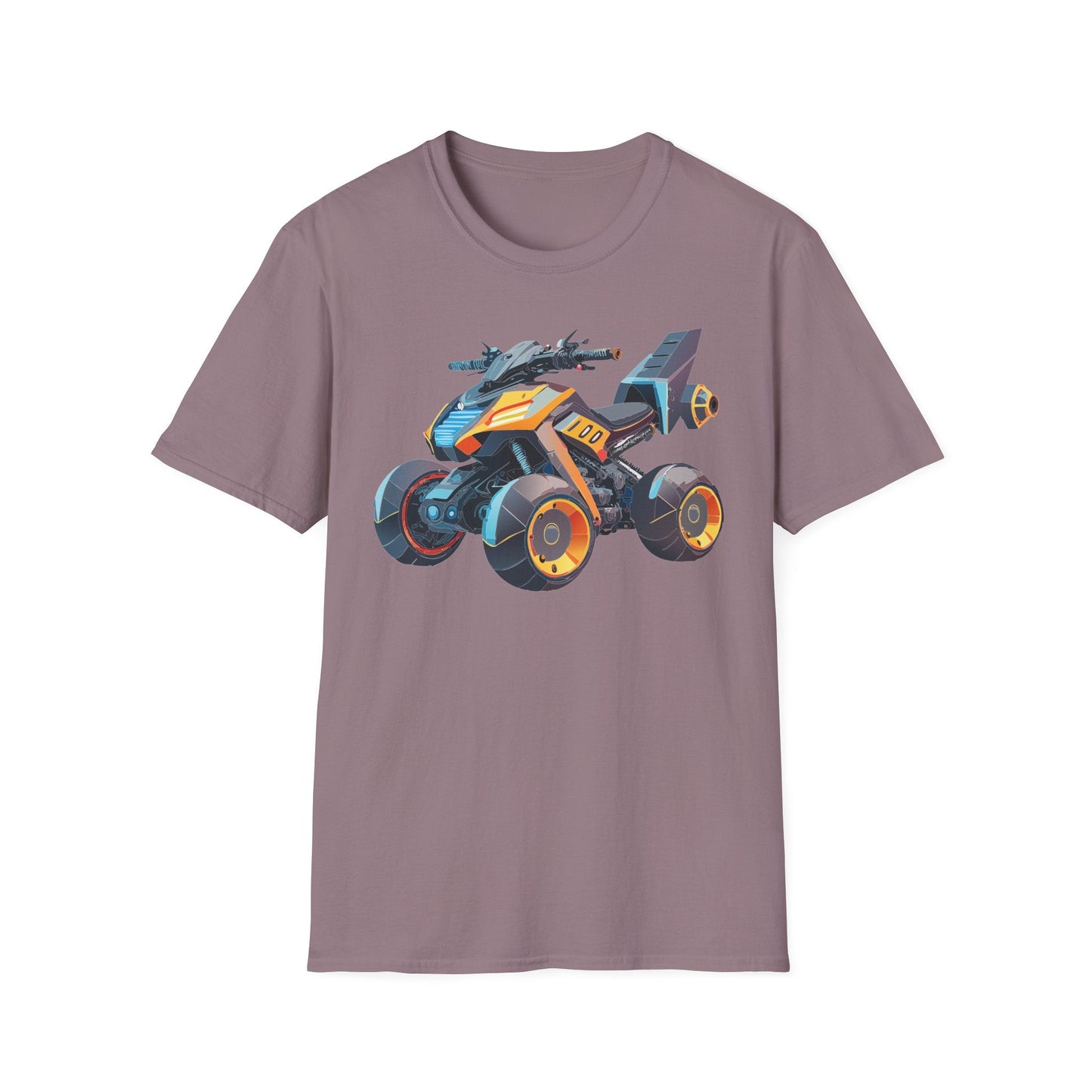 Unisex Bike T Shirt Moto Shirt With Motorcycle Design MTB Tee For Riders One Hundred Percent Cotton