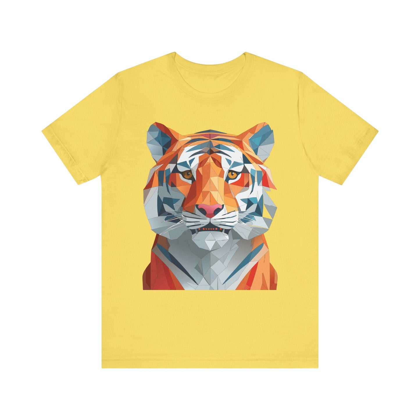 Unisex Animal Shirt With Art Design And Wildlife Theme Short Sleeve Tee For Everyday Wear
