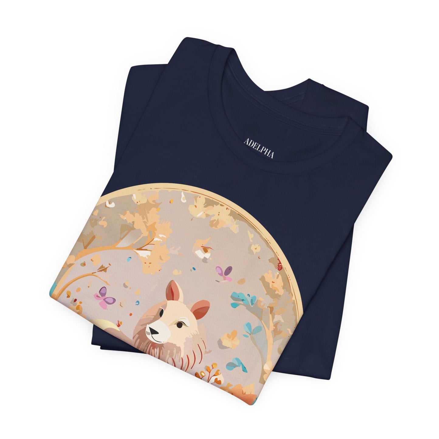 Unisex Graphic Tee With Original Vintage Inspired Art By Adelpha Premium Short Sleeve Casual Shirt