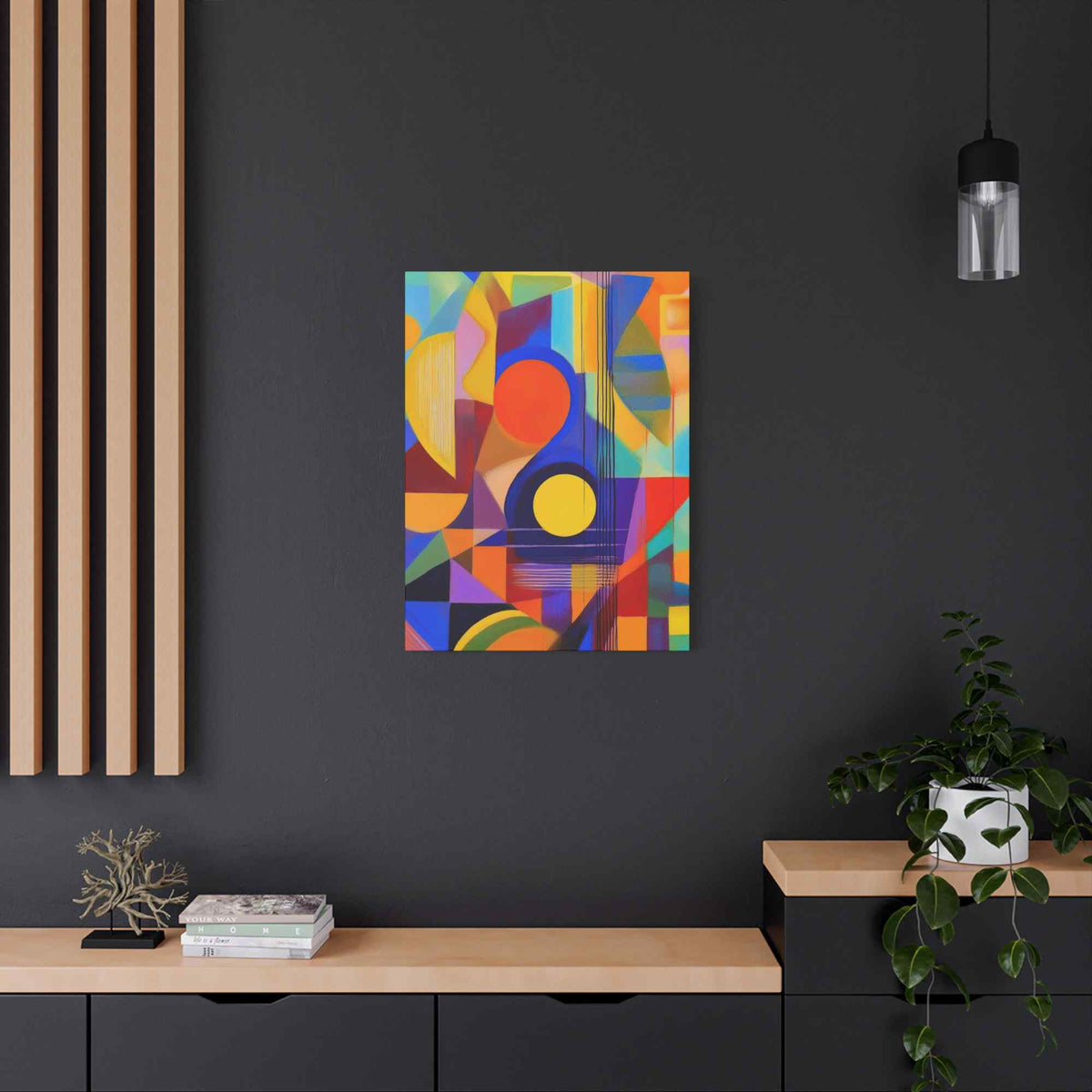 Abstract Painting Print Canvas 20x24,20x30,24x30, 24x32,24x36,30x40, 32x48,36x48,40x60 Pine-Wood Inner Frame ABS-9