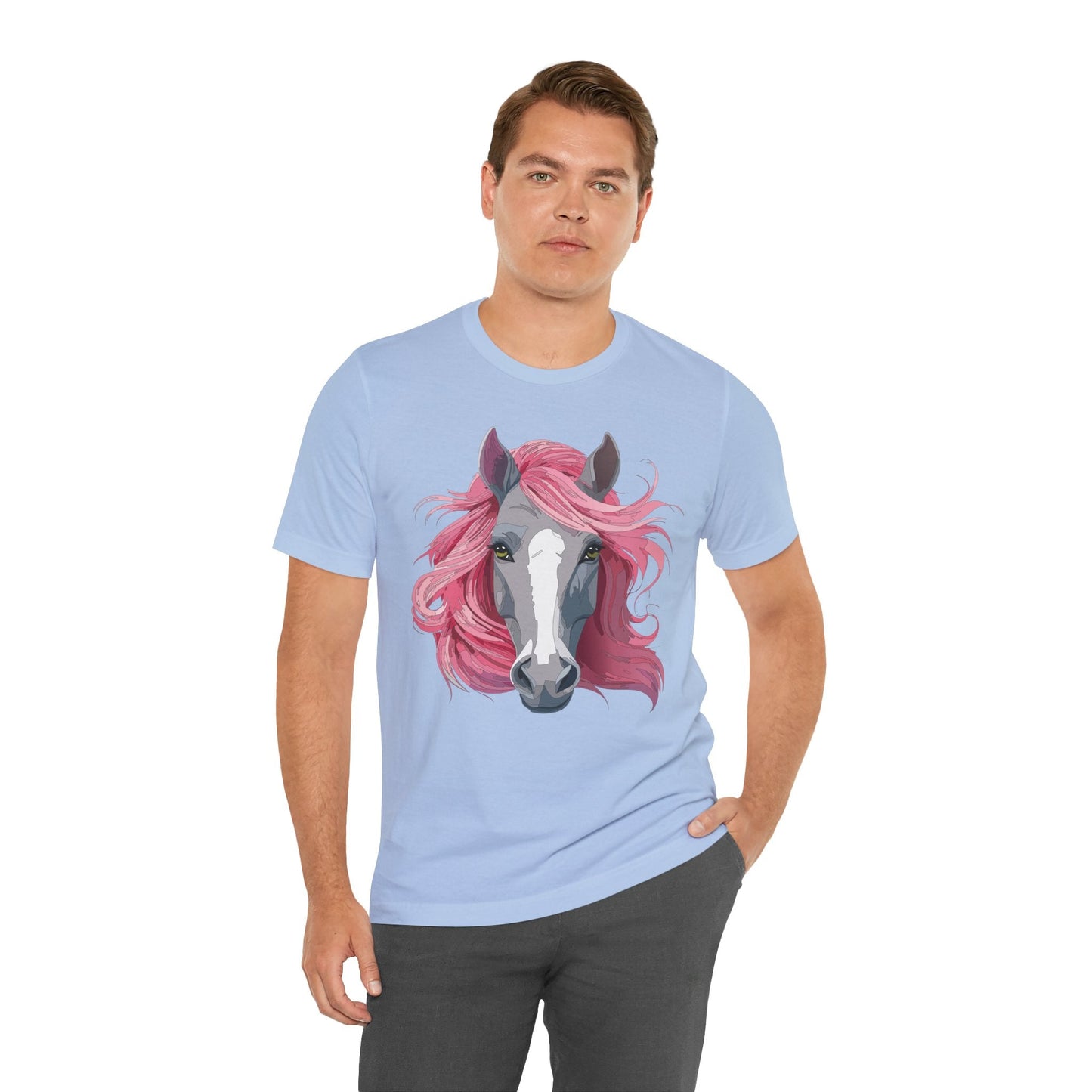 Unisex Animal Art Design Tee Shirt With Wild Animals Graphic Short Sleeve Everyday Wear