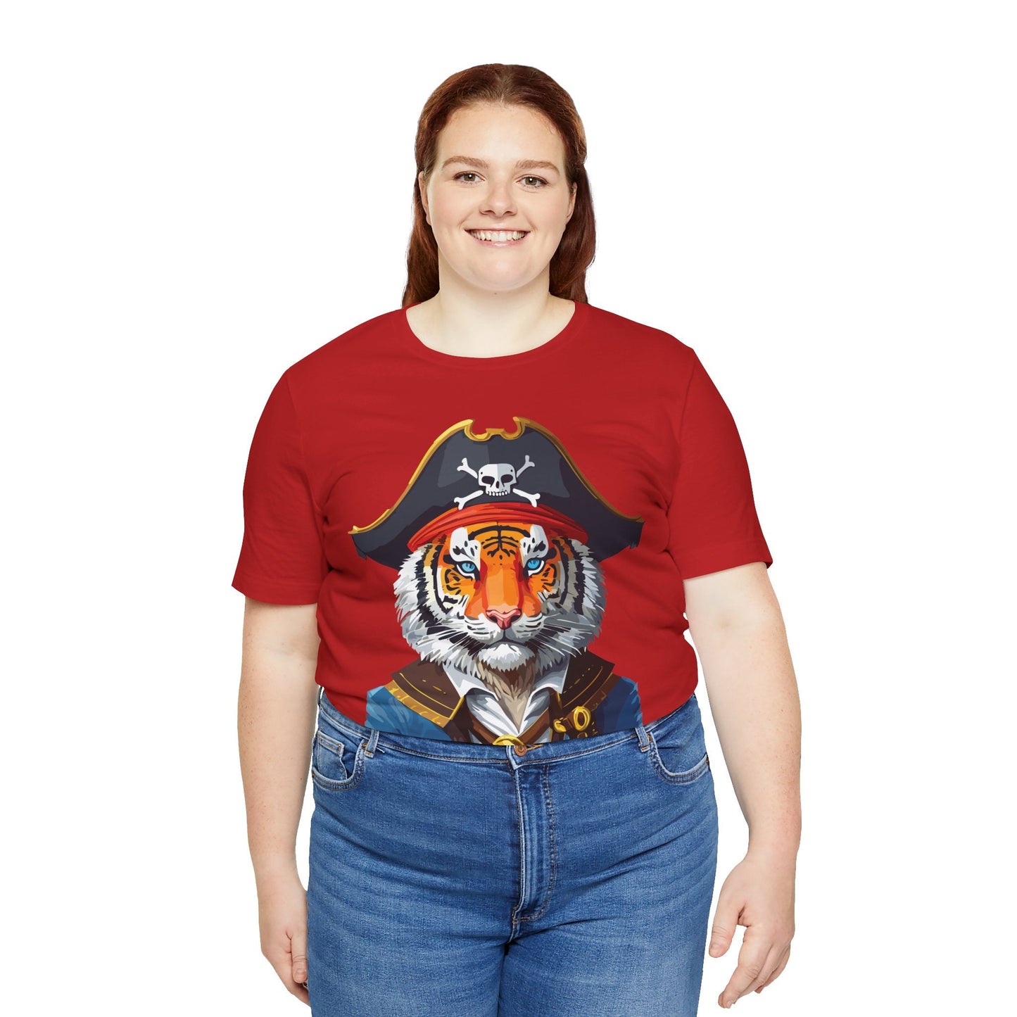 Unisex Animal Tee Shirt With Art Design Wild Animals Shirt Gildan Softstyle 64000