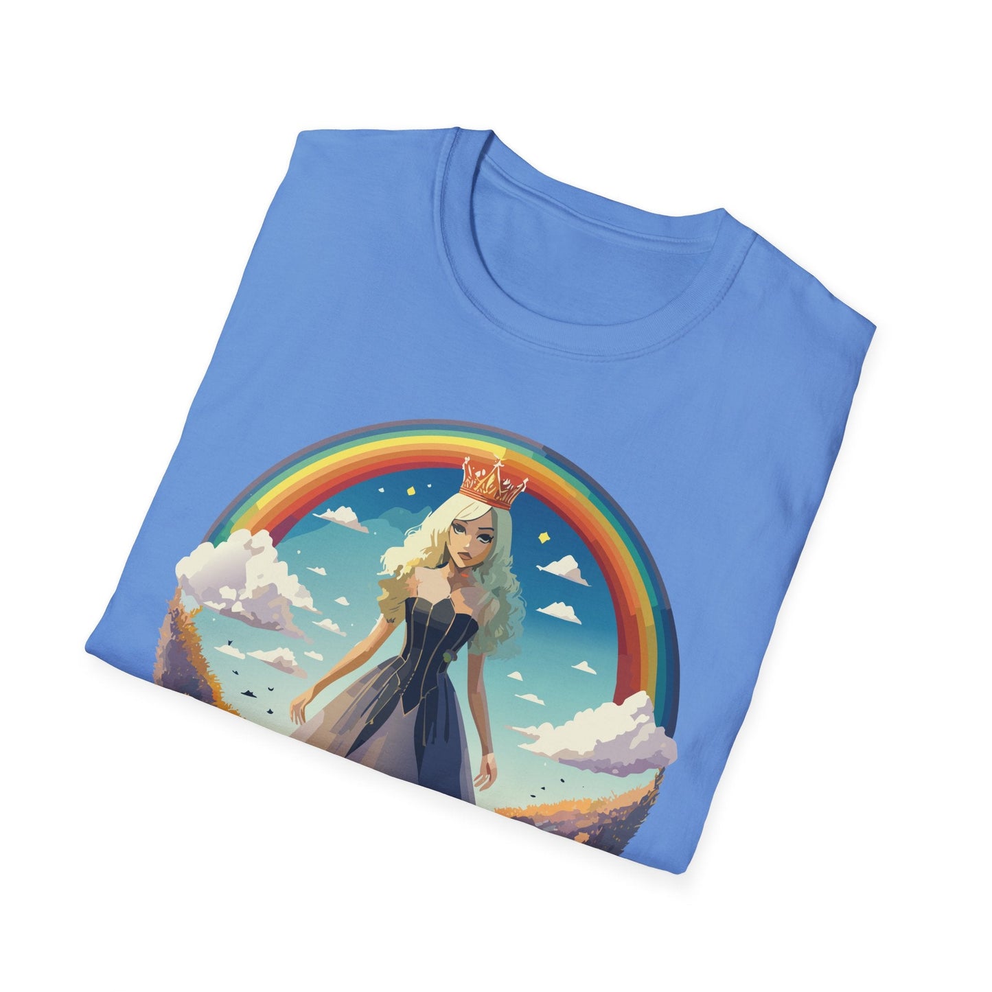 Womens Graphic T Shirt Art Design Tee 100 Percent Cotton Short Sleeve Softstyle Unisex