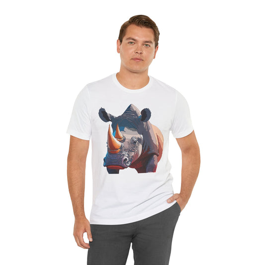 Unisex Animal Shirt Tee With Art Design Wild Animals Gildan Softstyle 64000 Graphic Tee