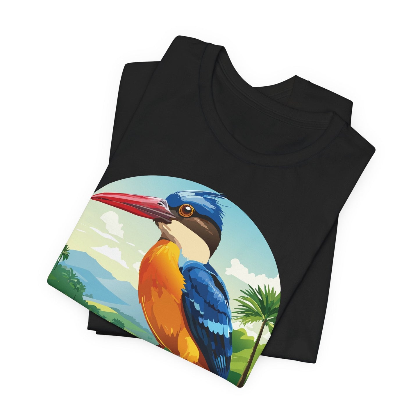 Unisex Animal Shirt With Art Design Featuring Wild Animals Jersey Short Sleeve Tee