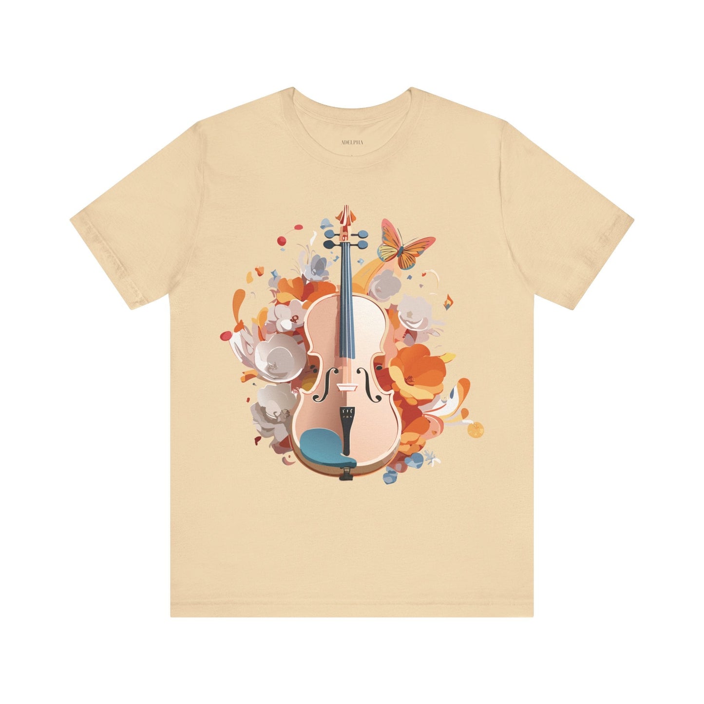 Adelpha Premium Vintage Inspired Graphic T Shirt Unisex Short Sleeve Art Design Tee