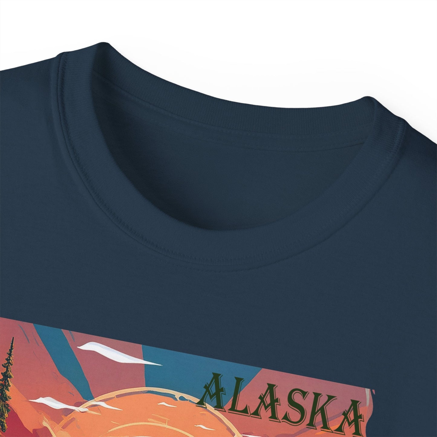 Alaska Graphic Unisex Cotton T‑Shirt 4