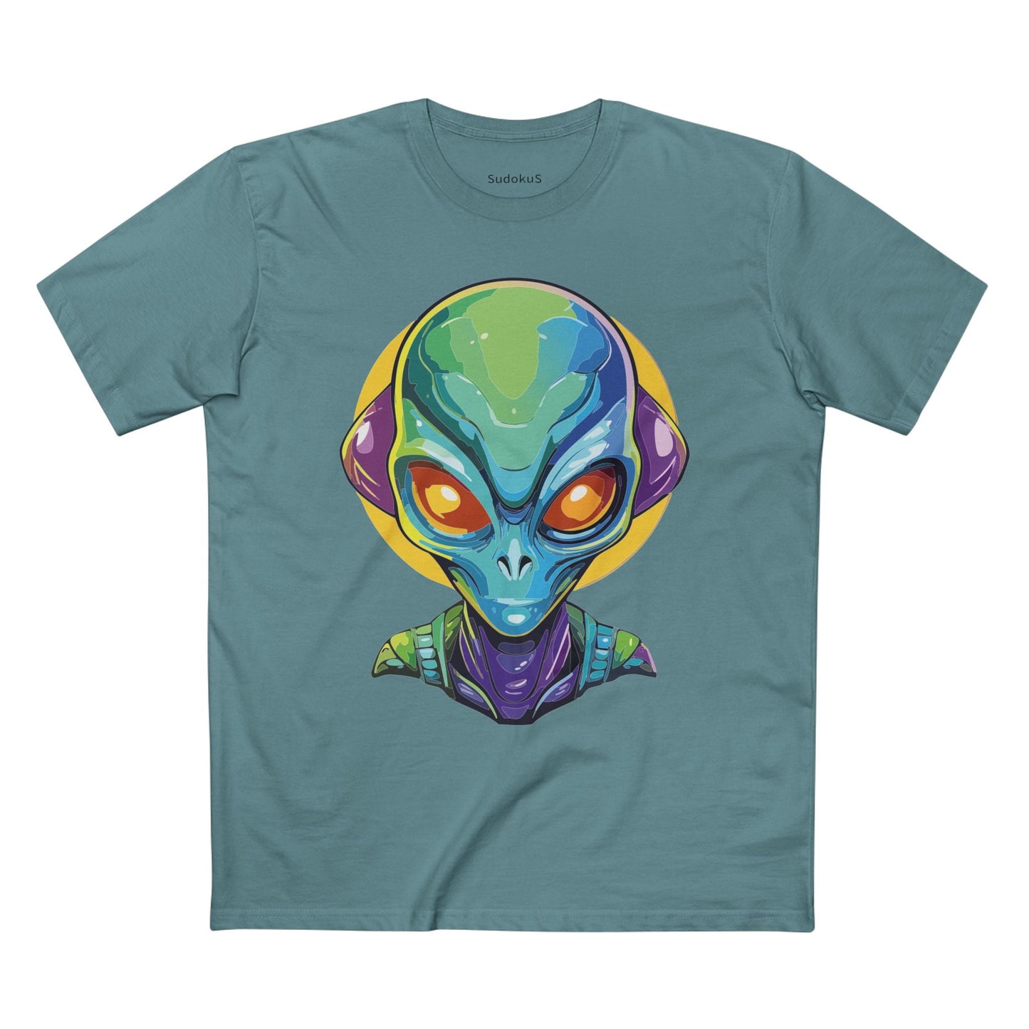 Aliens Graphic Unisex 100 Cotton Staple Tee 9