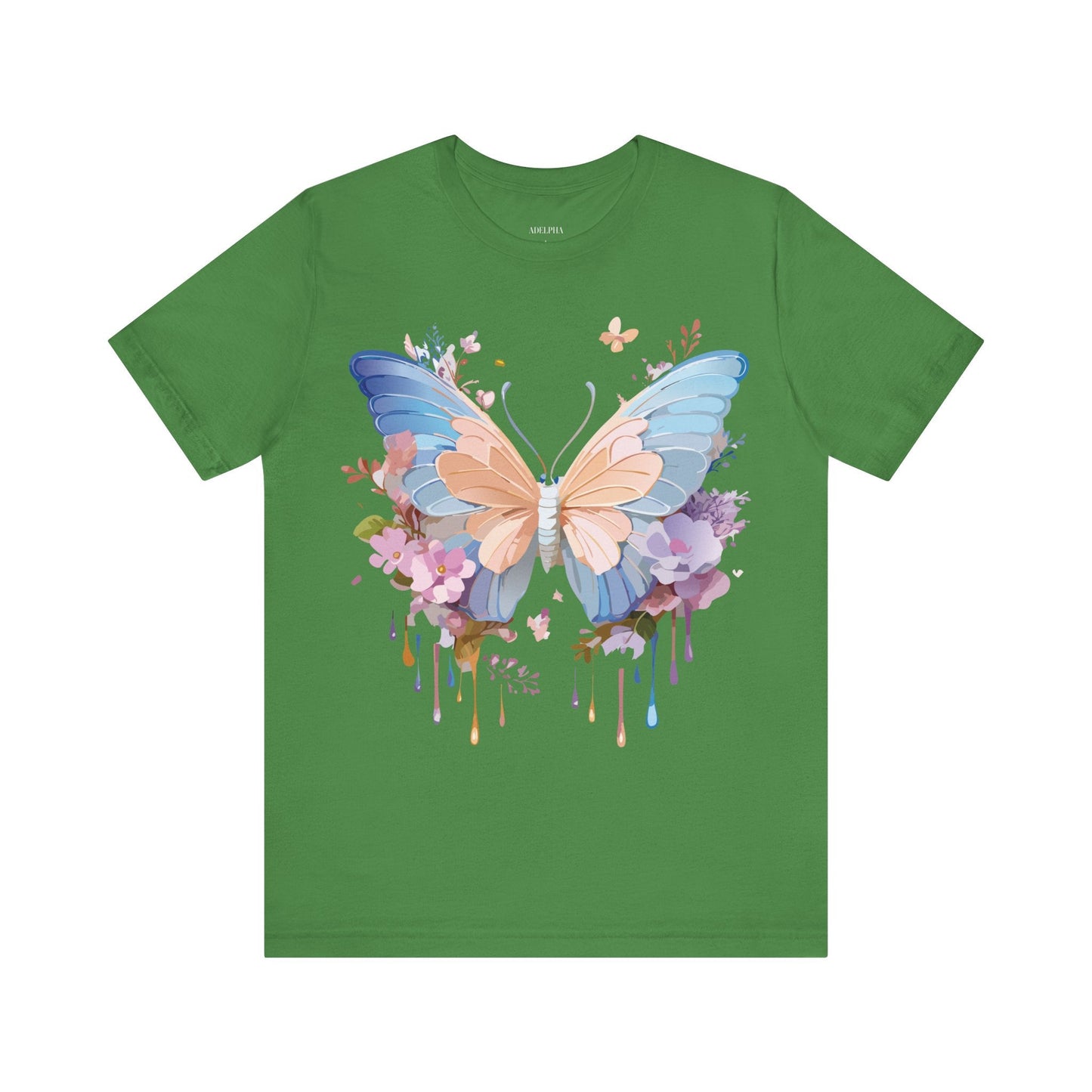 Butterfly Graphic Tee By Adelpha Unisex Short Sleeve Shirt Art Design
