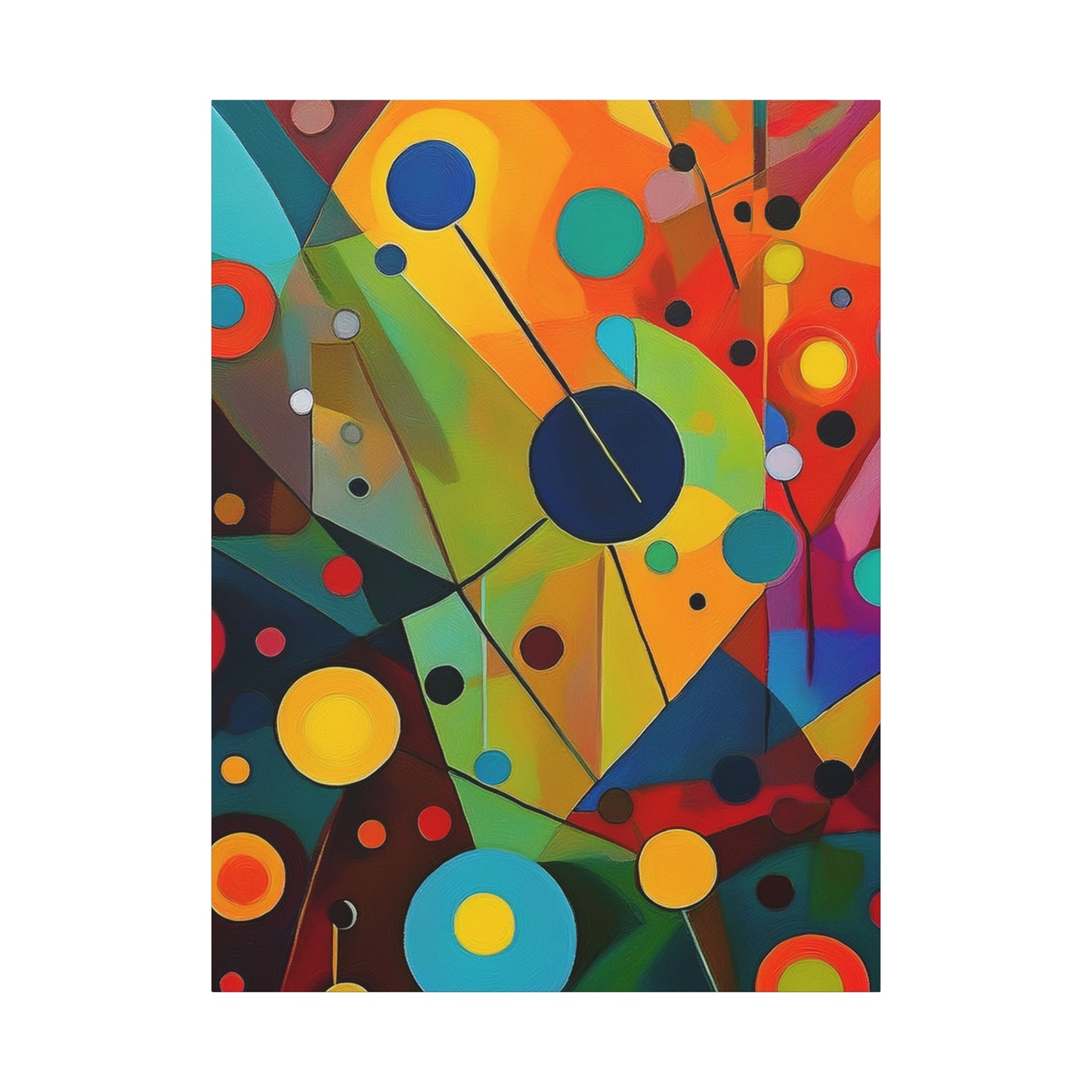 Abstract Oil Painting Print Canvas 20x24,20x30,24x30 24x32,24x36,30x40 32x48,36x48,40x60 Pine-Wood Inner Frame ABS-146